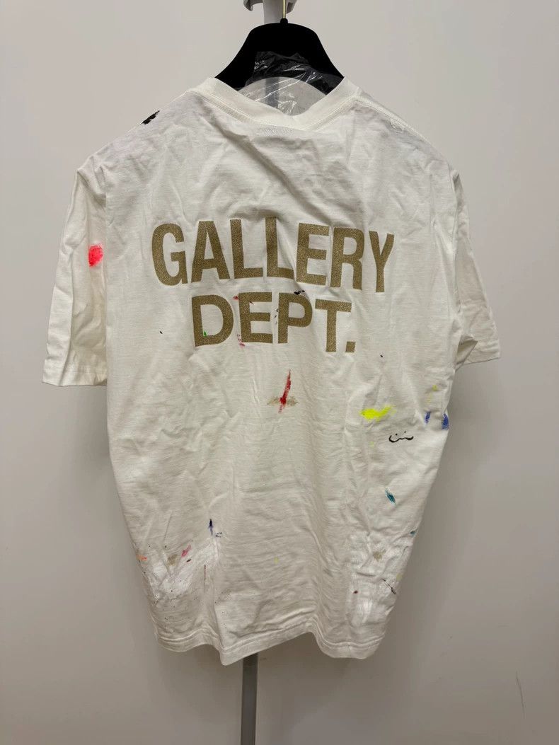 Gallery Dept. Lanvin Gallery Dept Ink Splash Short Sleeve T-shirt Size US XL / EU 56 / 4 - 2 Thumbnail