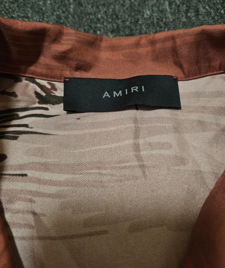 Amiri Amiri Playboy Short Sleeve Silk Shirt Size US M / EU 48-50 / 2 - 3 Thumbnail