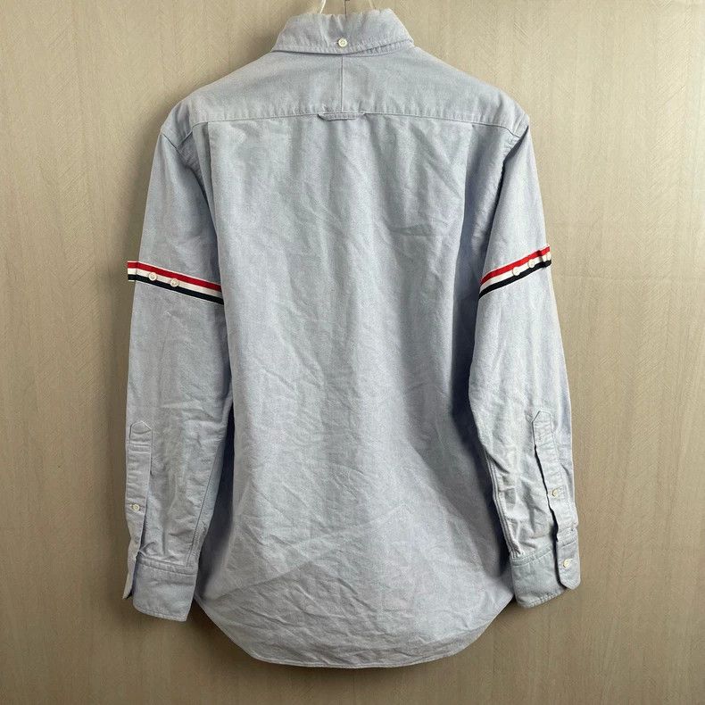 Thom Browne THOM BROWNE Striped Arm Ring Shirt Size US M / EU 48-50 / 2 - 2 Thumbnail