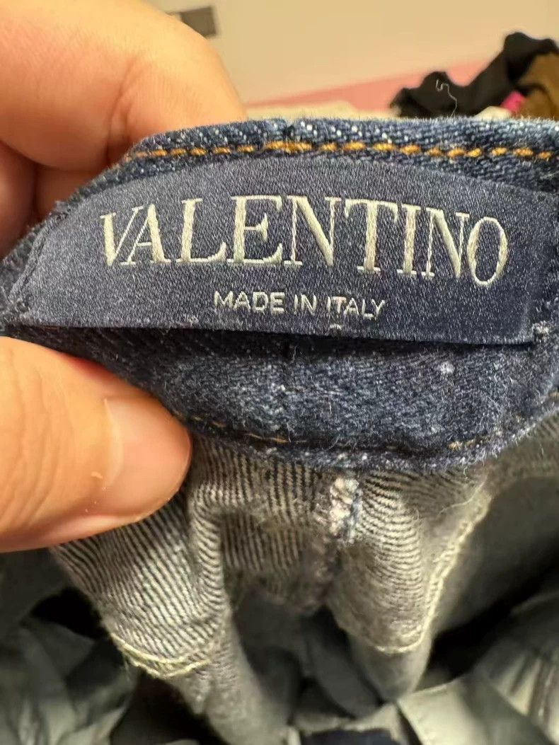 Valentino Valentino Dark Blue Denim Pants Size 30 Size US 30 / EU 46 - 3 Thumbnail