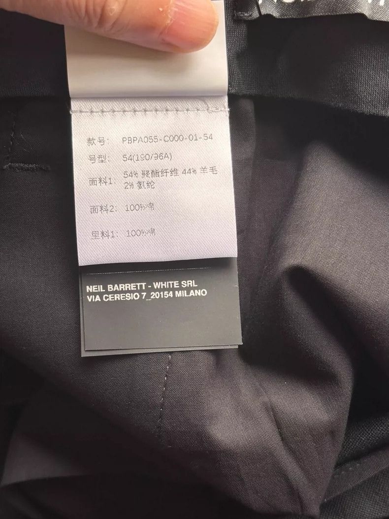 Neil Barrett Neil Barrett Men's Casual Pants Size 54 Size US 44 / EU 60 - 3 Thumbnail