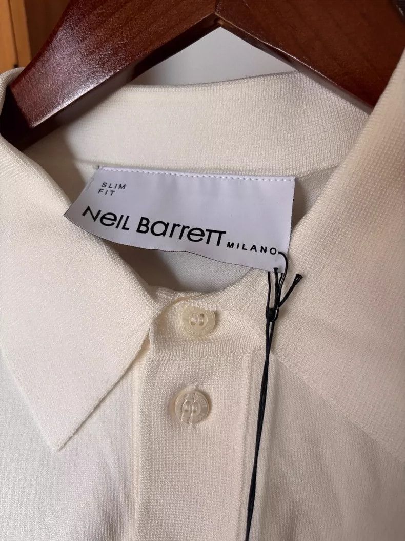 Thom Browne Neil Barrett Men's Knit Polo Shirt XS Size US XS / EU 42 / 0 - 3 Thumbnail