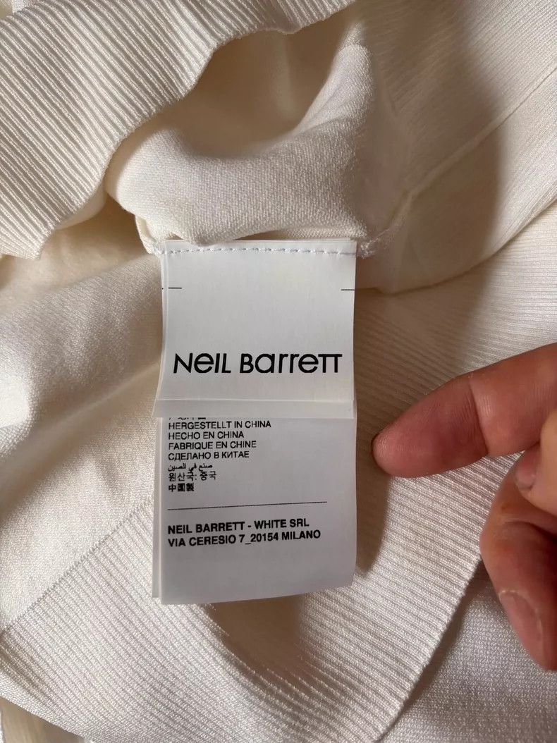 Thom Browne Neil Barrett Men's Knit Polo Shirt XS Size US XS / EU 42 / 0 - 4 Thumbnail