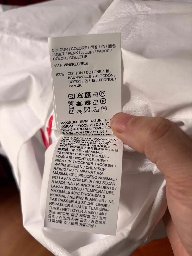 Thom Browne Neil Barrett Short Sleeve Shirt from Italy Size US L / EU 52-54 / 3 - 7 Thumbnail