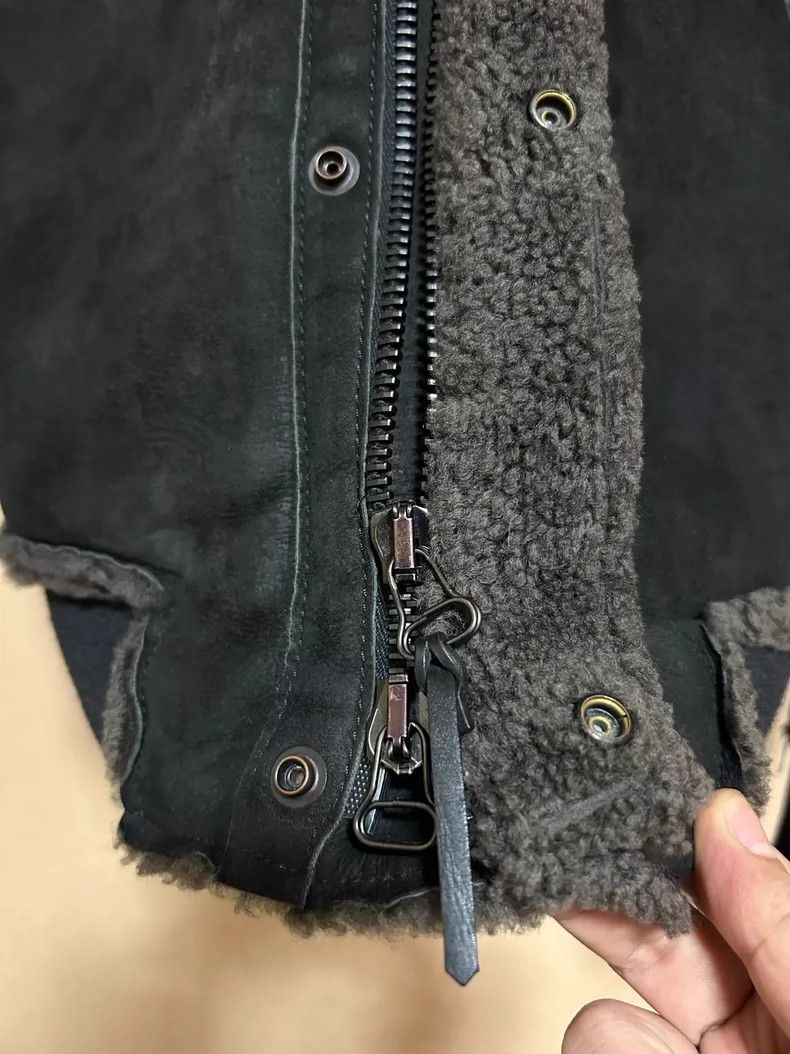 Lanvin Lanvin Shearling Wool Leather Jacket Size US L / EU 52-54 / 3 - 4 Thumbnail