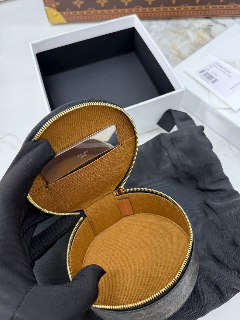 Celine Celine Round Jewelry and Makeup Box Size ONE SIZE - 6 Thumbnail