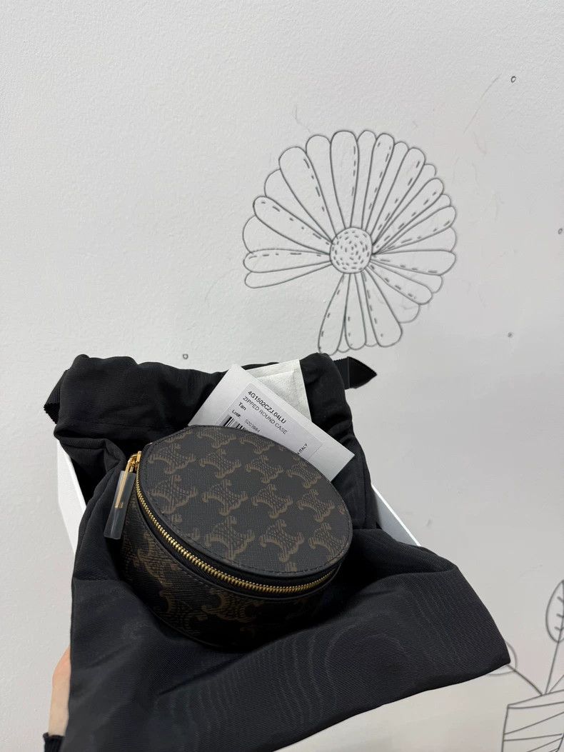 Celine Celine Round Jewelry and Makeup Box Size ONE SIZE - 2 Thumbnail