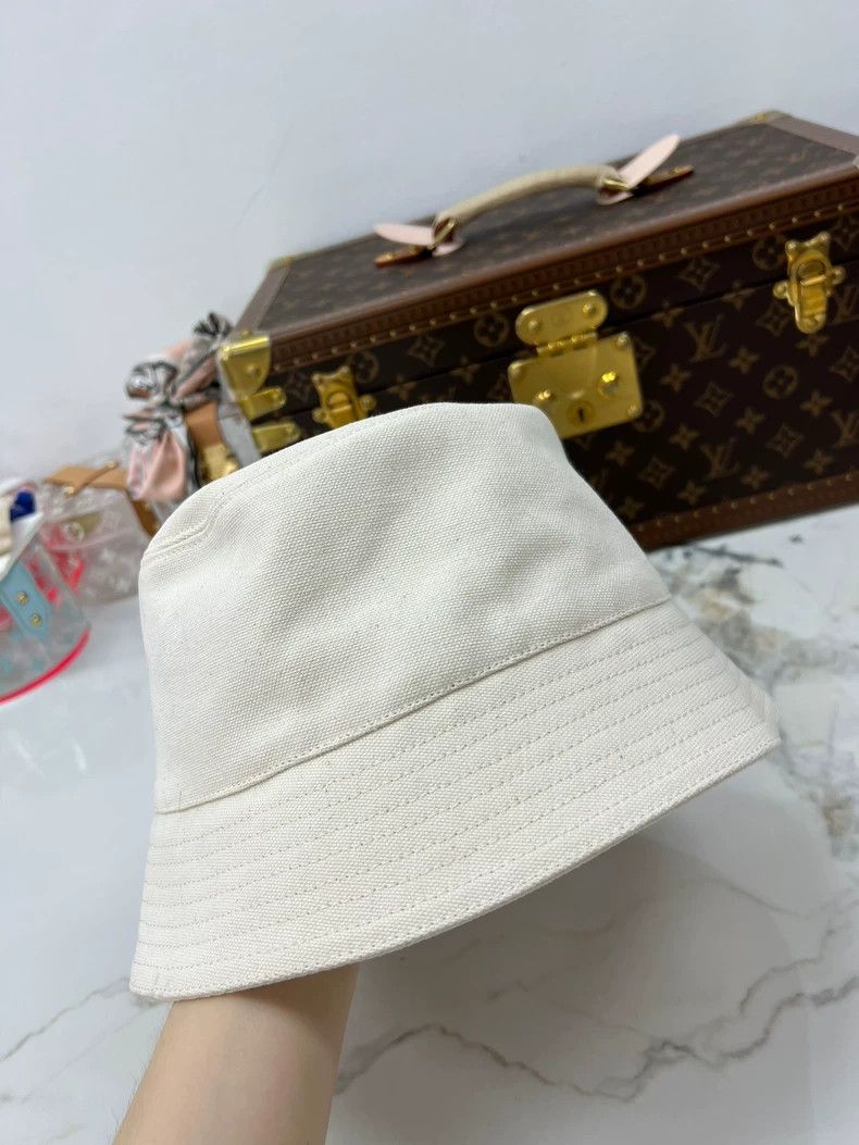 Loewe Loewe White Logo Fisherman Hat Size 59 Size ONE SIZE - 4 Thumbnail