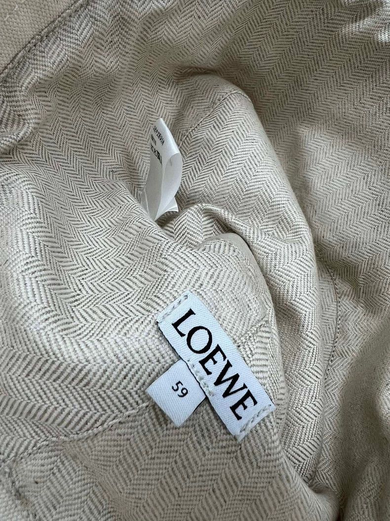 Loewe Loewe White Logo Fisherman Hat Size 59 Size ONE SIZE - 5 Thumbnail