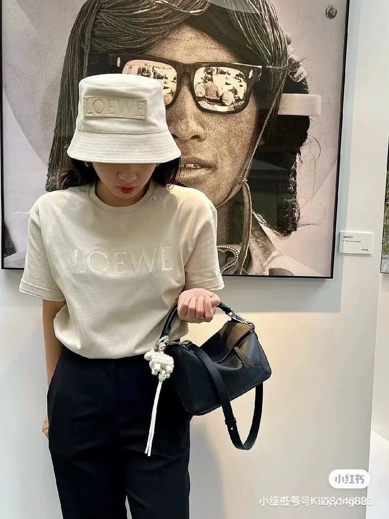 Loewe Loewe White Logo Fisherman Hat Size 59 Size ONE SIZE - 9 Thumbnail