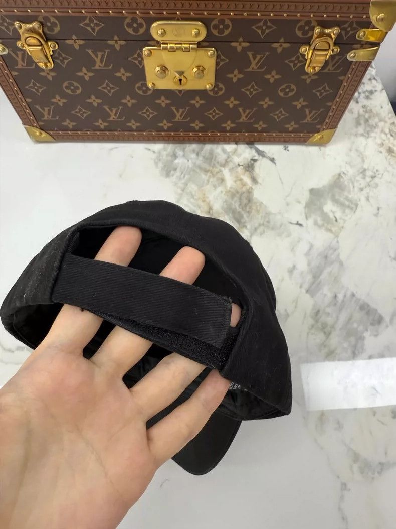 Balenciaga Balenciaga Black Logo Baseball Cap Size ONE SIZE - 3 Thumbnail
