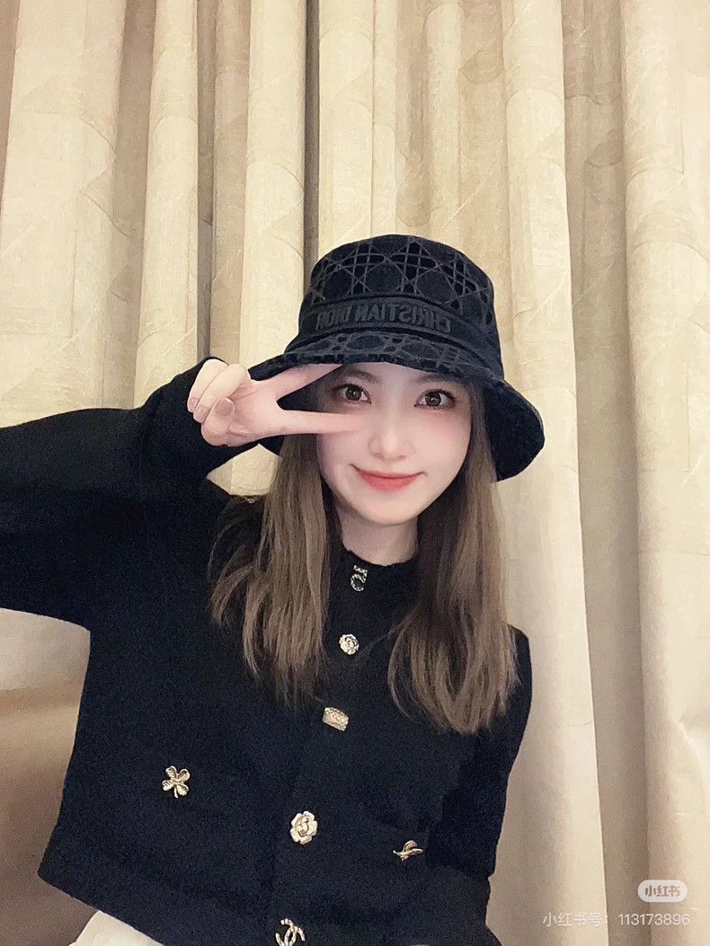 Dior New Dior Velvet Fisherman Hat Size 56 Size ONE SIZE - 9 Thumbnail