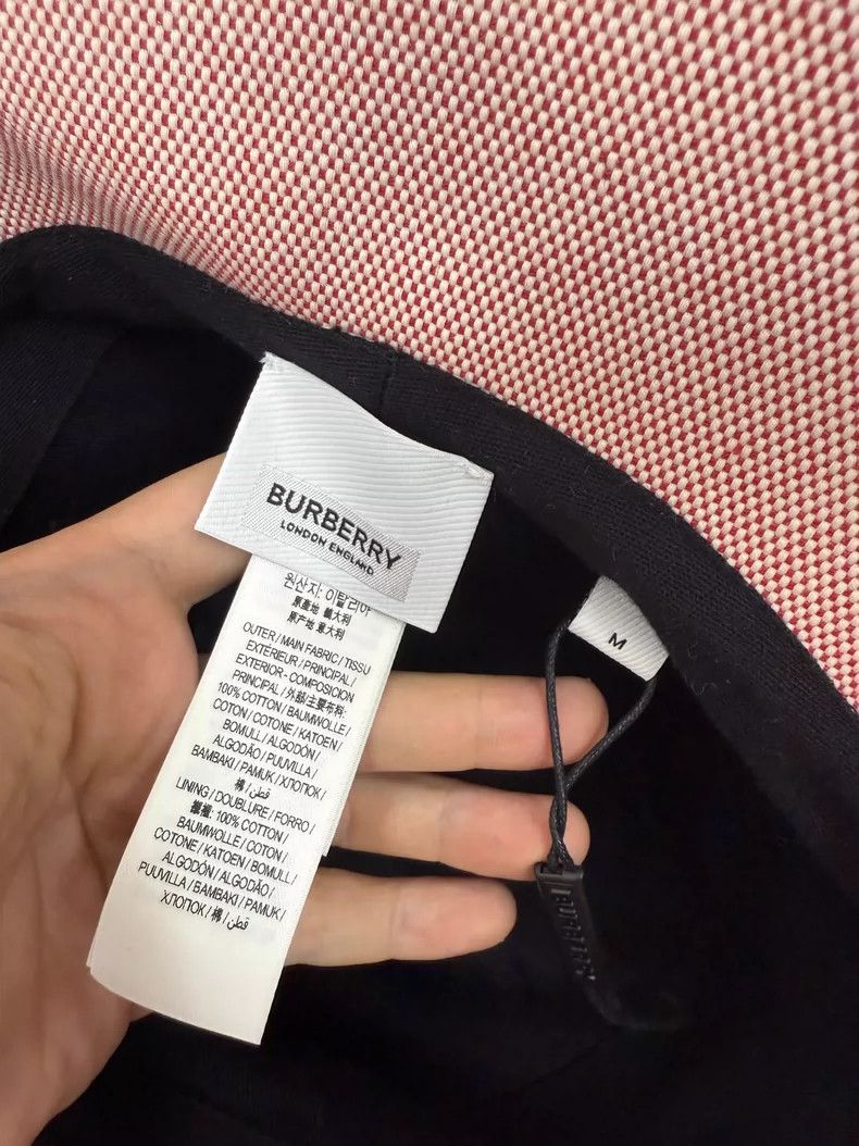 Burberry Burberry Heart Embroidered Fisherman Hat Size ONE SIZE - 5 Thumbnail