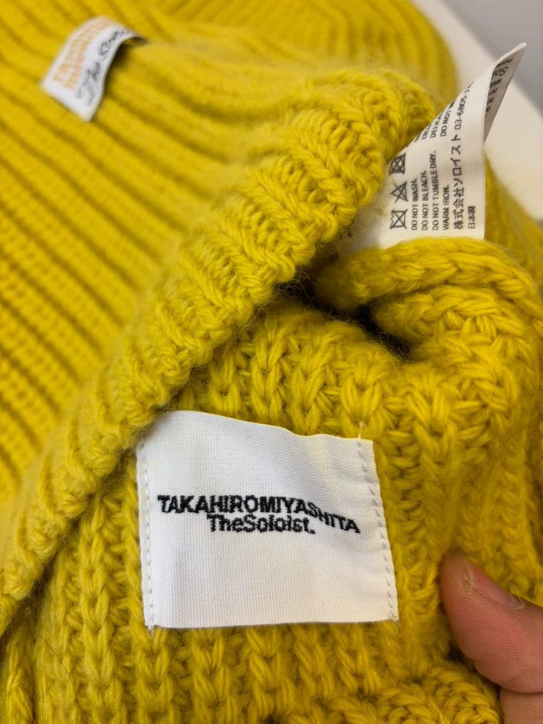Takahiromiyashita The Soloist. soloist balaclava hat with thick material Size ONE SIZE - 8 Thumbnail