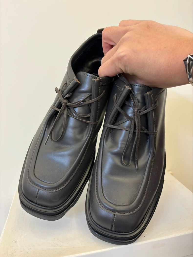 Japanese Brand Vein Double Layer Bottom Leather Shoes Size US 10 / EU 43 - 3 Thumbnail