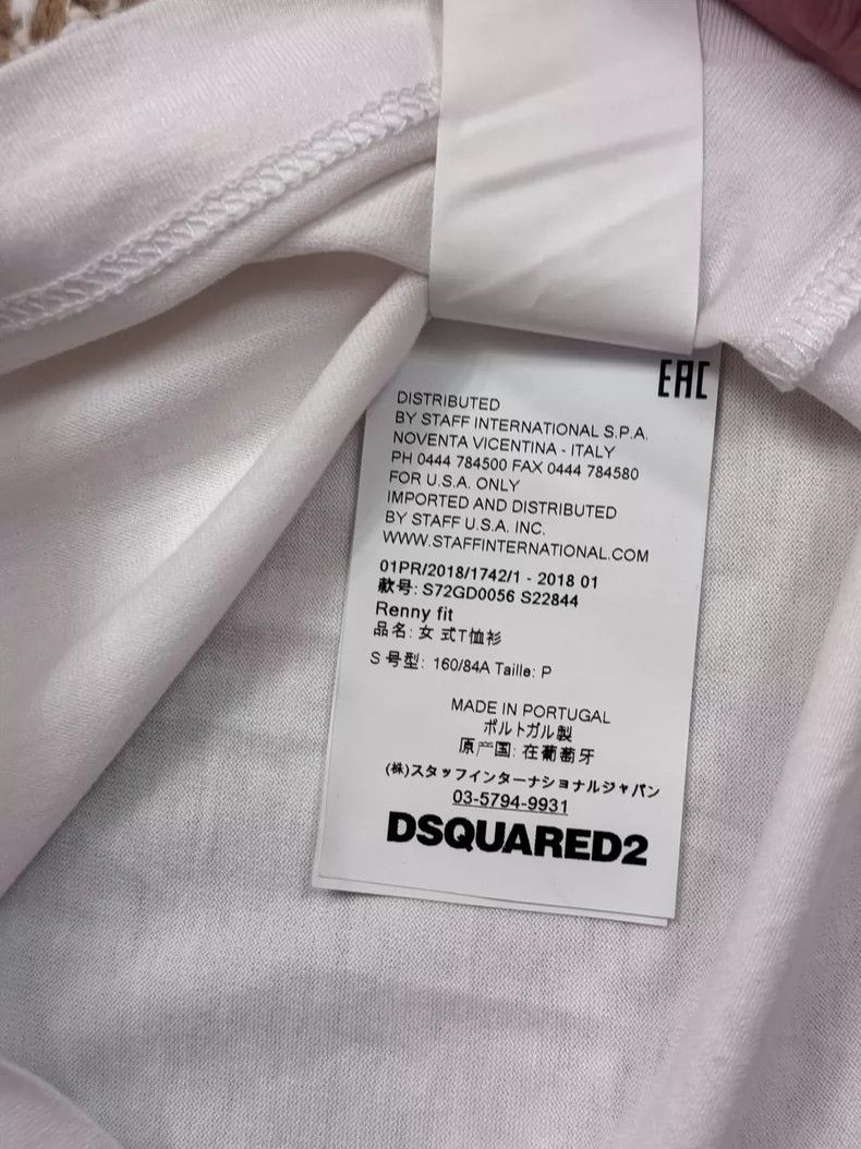 Dsquared2 DSQUARED2 Abstract Print Short Sleeve Tee Size US S / EU 44-46 / 1 - 6 Thumbnail