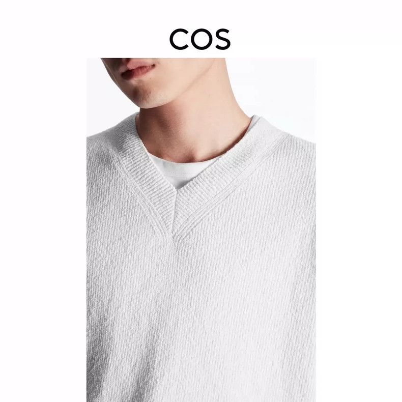 H&M COS White Loose Fit Vest Size US M / EU 48-50 / 2 - 2 Thumbnail