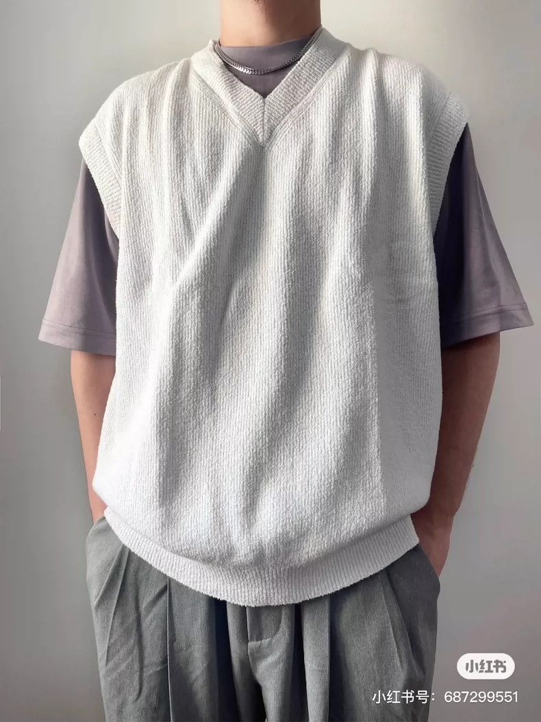 H&M COS White Loose Fit Vest Size US M / EU 48-50 / 2 - 7 Thumbnail