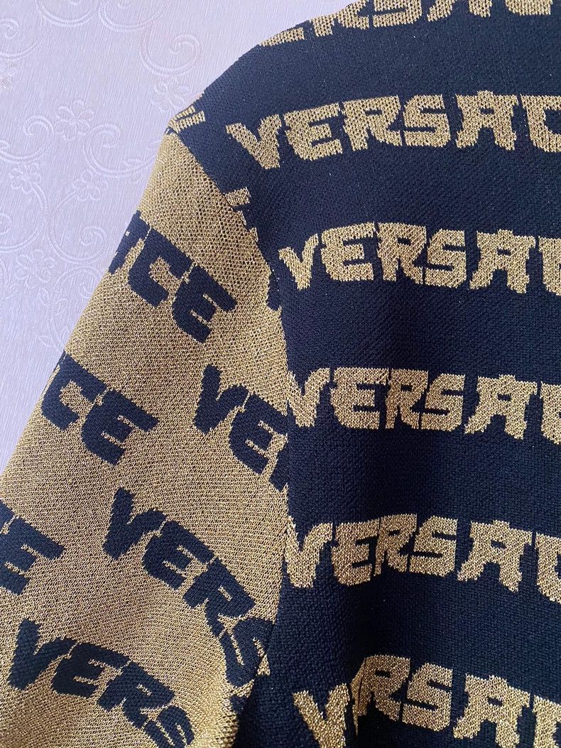 Versace Versace Rare Fashion Show Sweatshirt Jacket Size US L / EU 52-54 / 3 - 3 Thumbnail