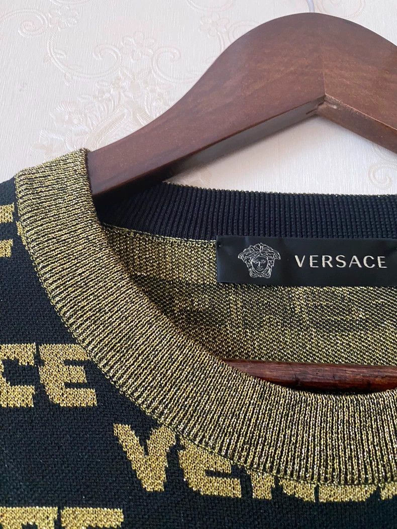 Versace Versace Rare Fashion Show Sweatshirt Jacket Size US L / EU 52-54 / 3 - 4 Thumbnail