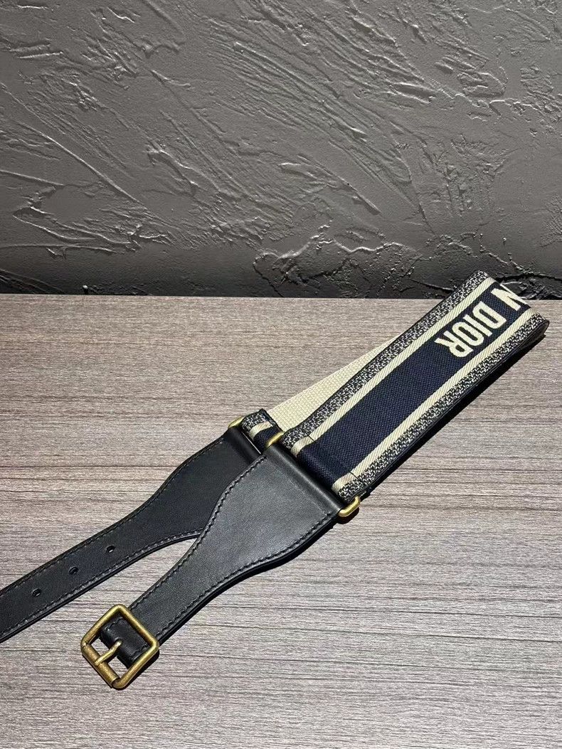 Dior Dior Embroidered Waist Belt Size 75cm Size ONE SIZE - 3 Thumbnail