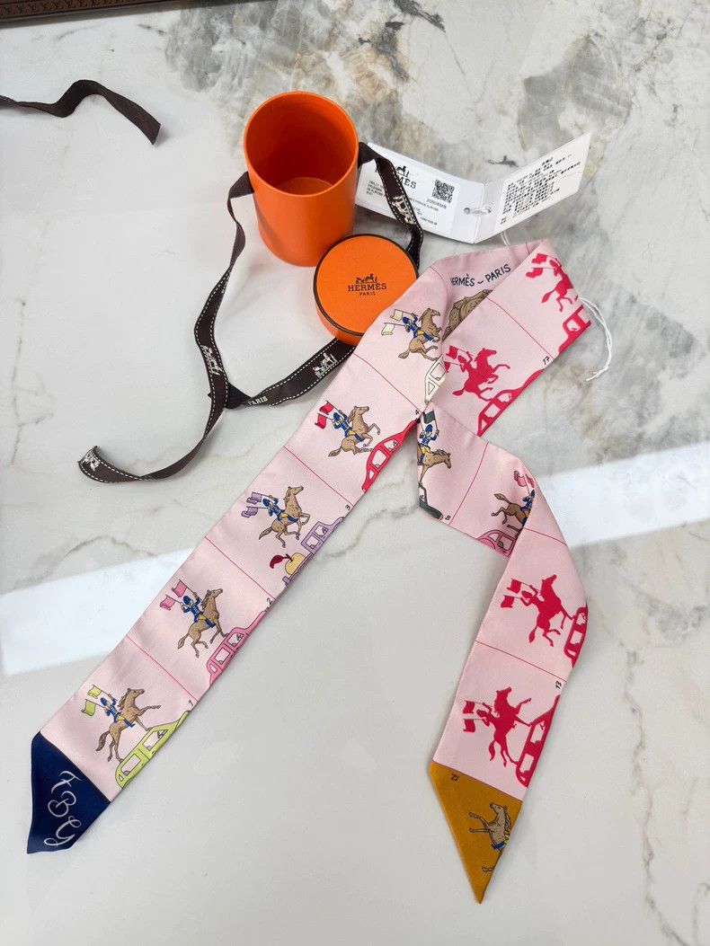 Hermes Hermes Twilly Scarf with Box and Tags Size ONE SIZE - 2 Thumbnail