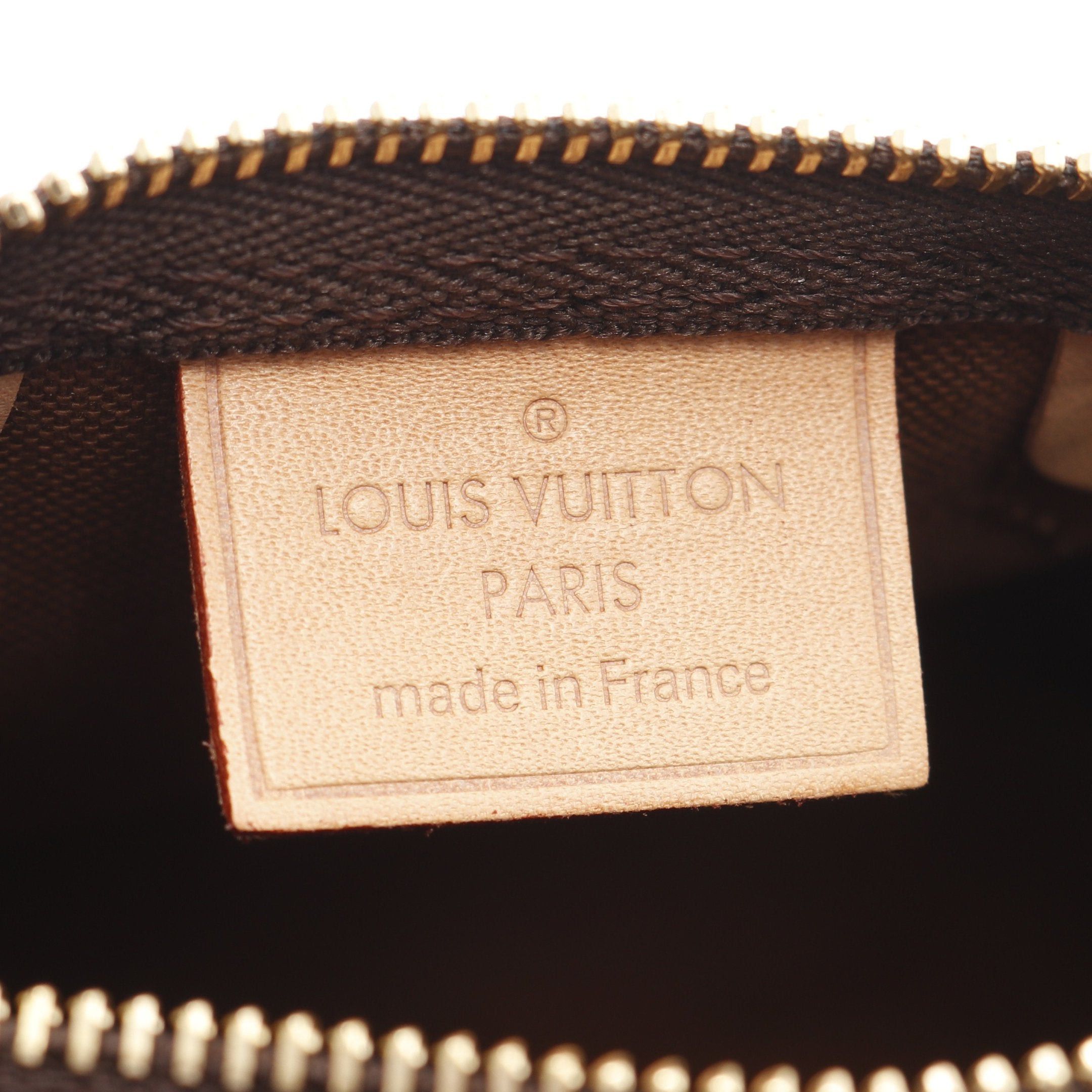Louis Vuitton Louis Vuitton Nano Speedy Monogram Shoulder Bag Leather Brown Size ONE SIZE - 4 Thumbnail