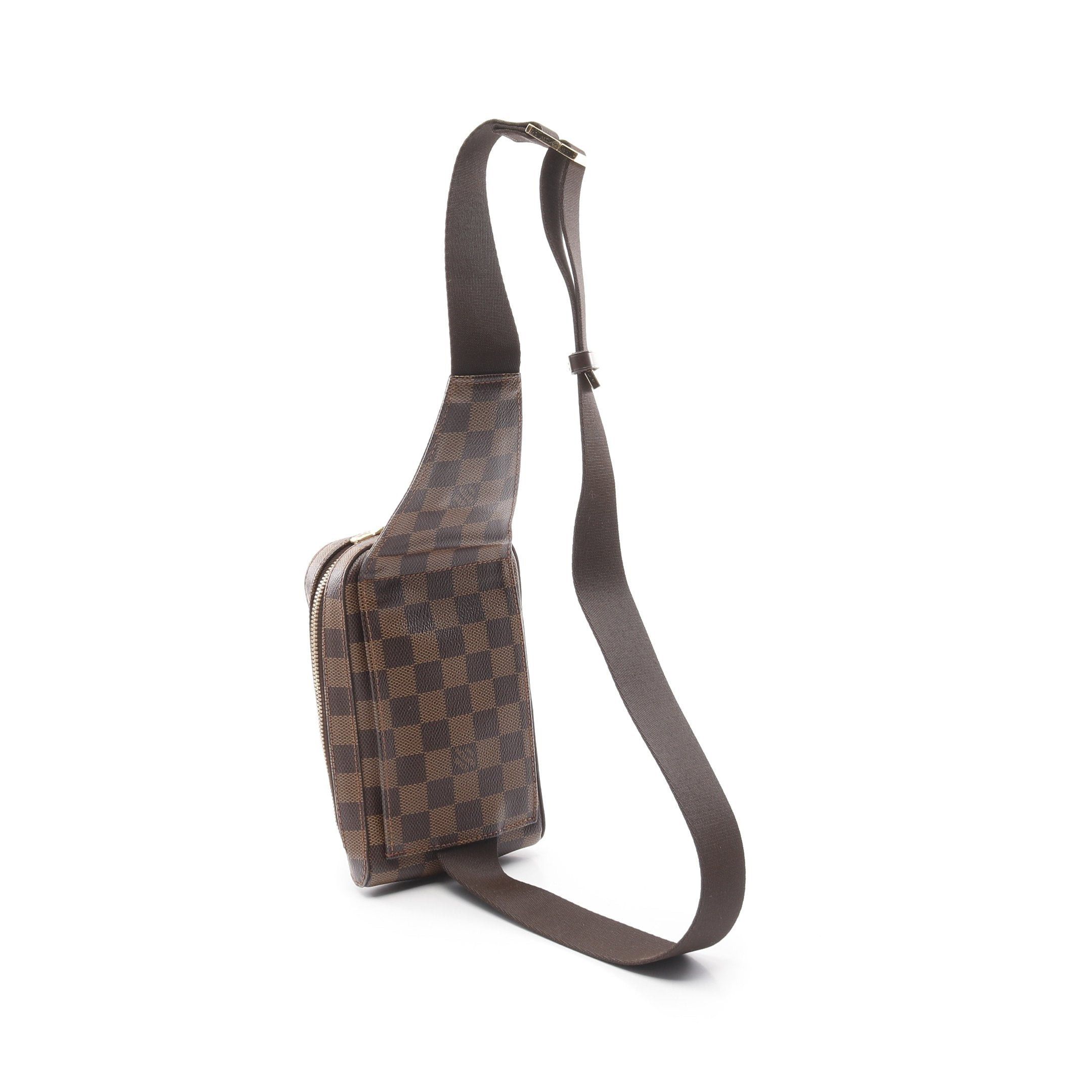 Louis Vuitton Louis Vuitton Geronimos Damier Ebene Body Bag Brown Size ONE SIZE - 2 Thumbnail