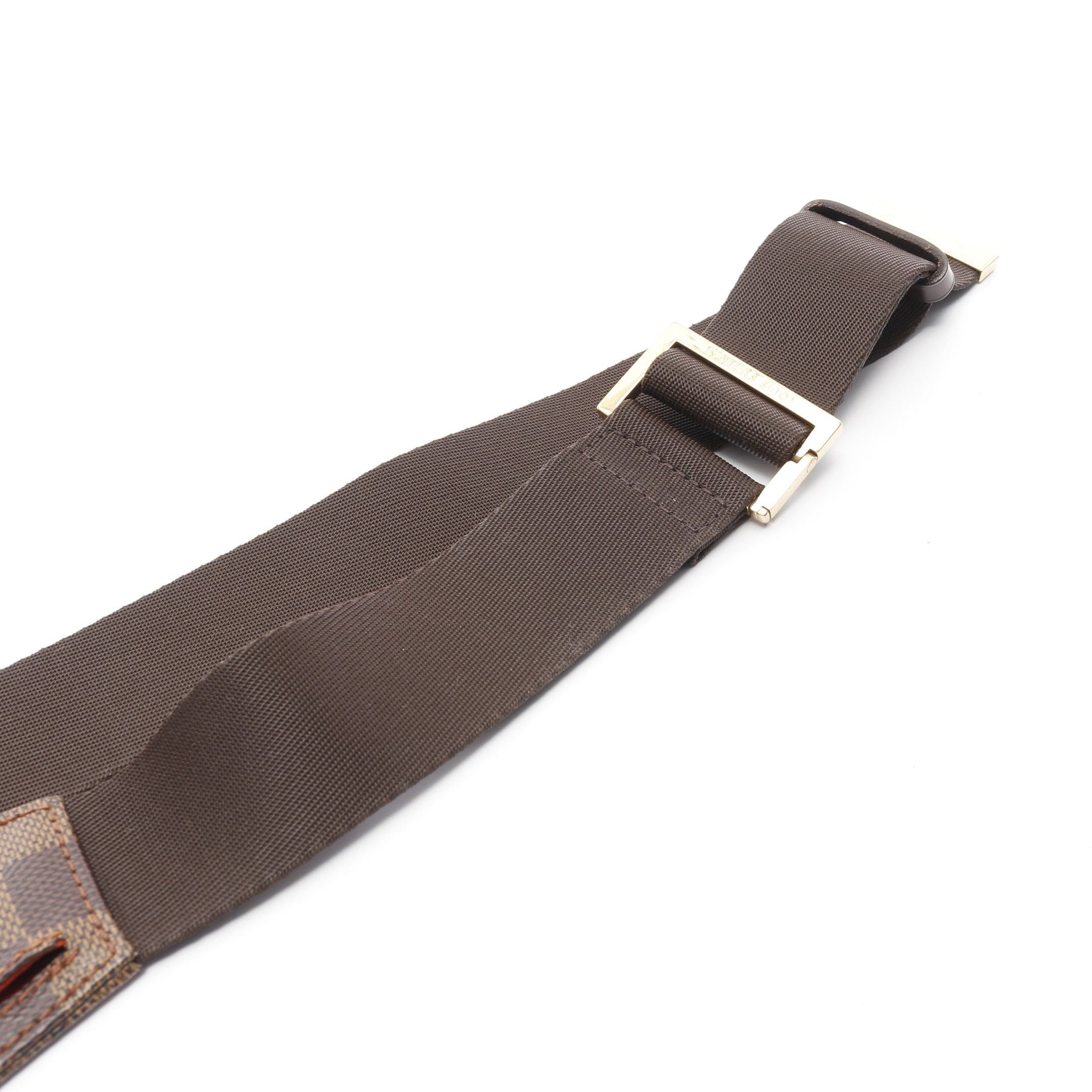 Louis Vuitton Louis Vuitton Geronimos Damier Ebene Body Bag Brown Size ONE SIZE - 8 Thumbnail
