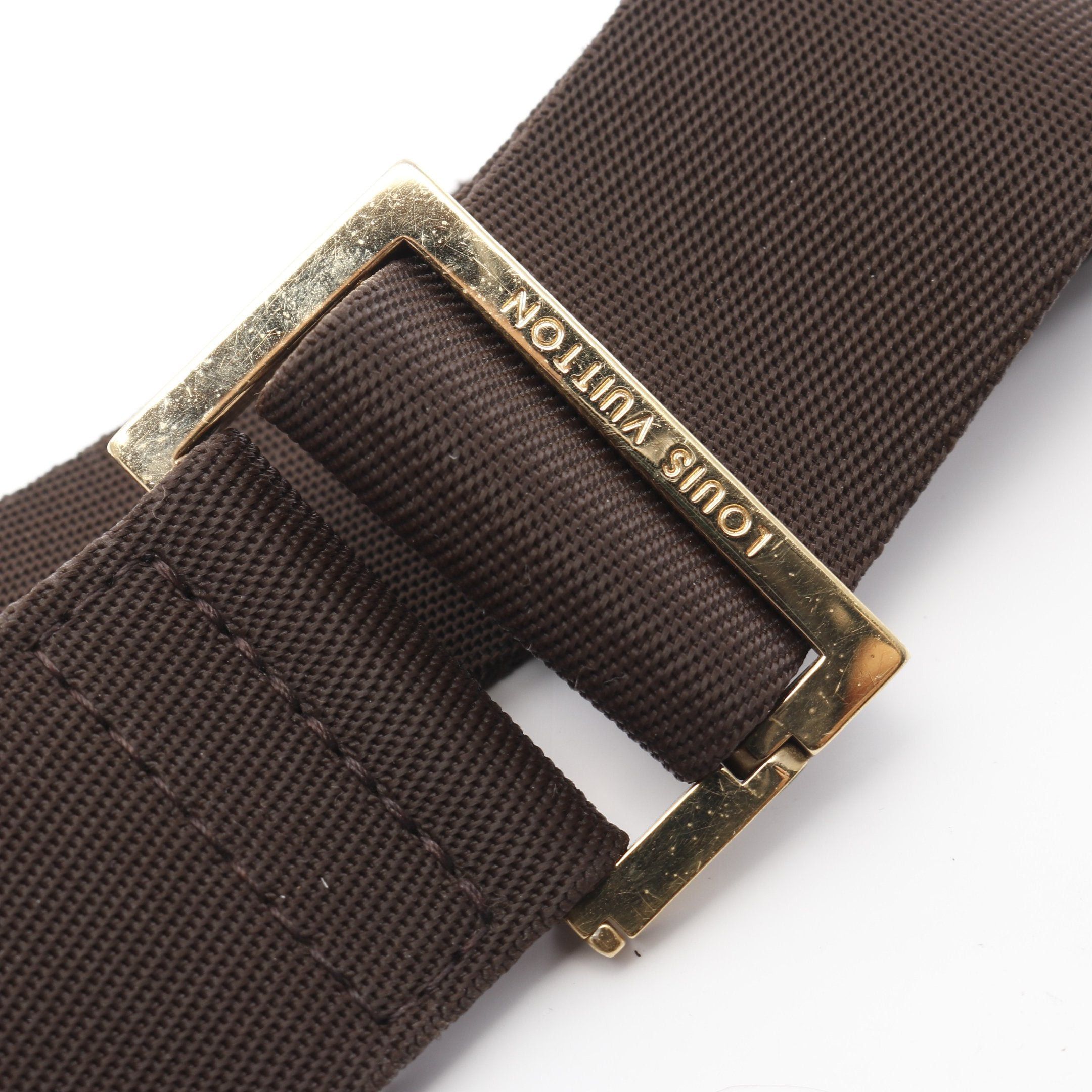 Louis Vuitton Louis Vuitton Geronimos Damier Ebene Body Bag Brown Size ONE SIZE - 7 Thumbnail