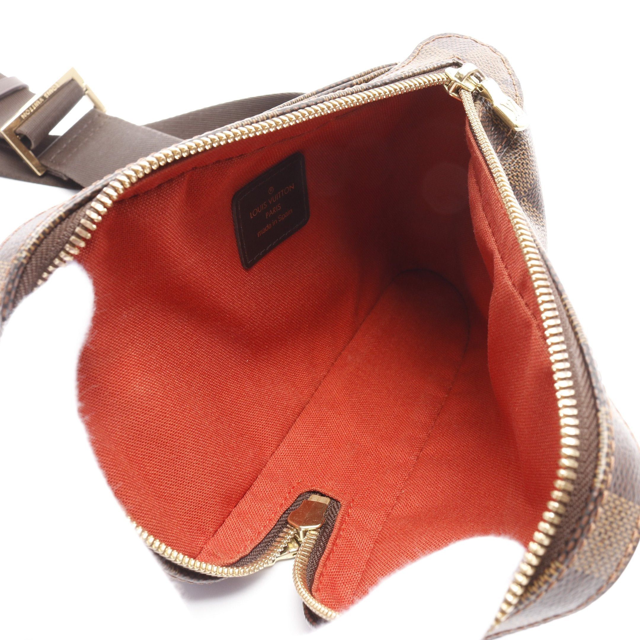 Louis Vuitton Louis Vuitton Geronimos Damier Ebene Body Bag Brown Size ONE SIZE - 3 Thumbnail