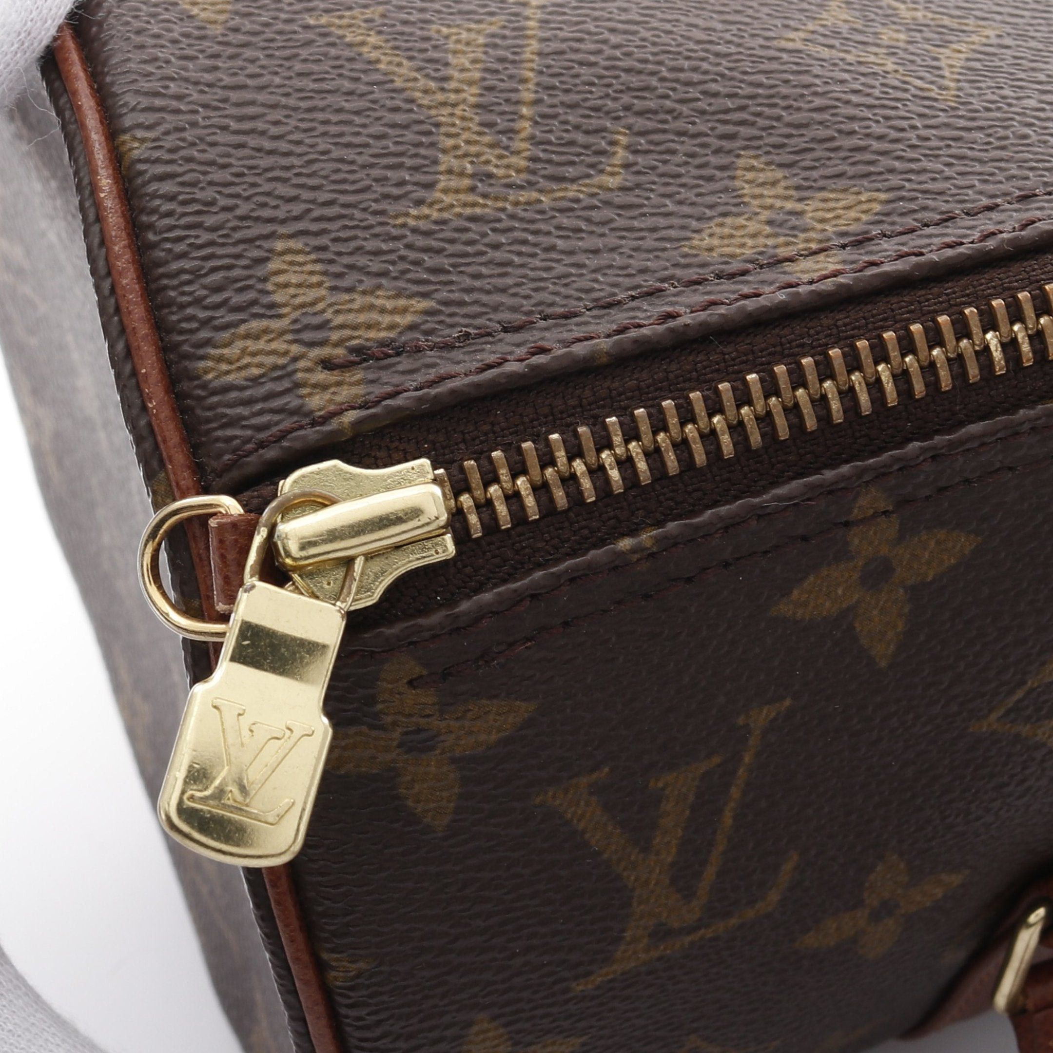 Louis Vuitton Louis Vuitton Papillon 30 Monogram Old Model Handbag Leather Brown Size ONE SIZE - 6 Thumbnail