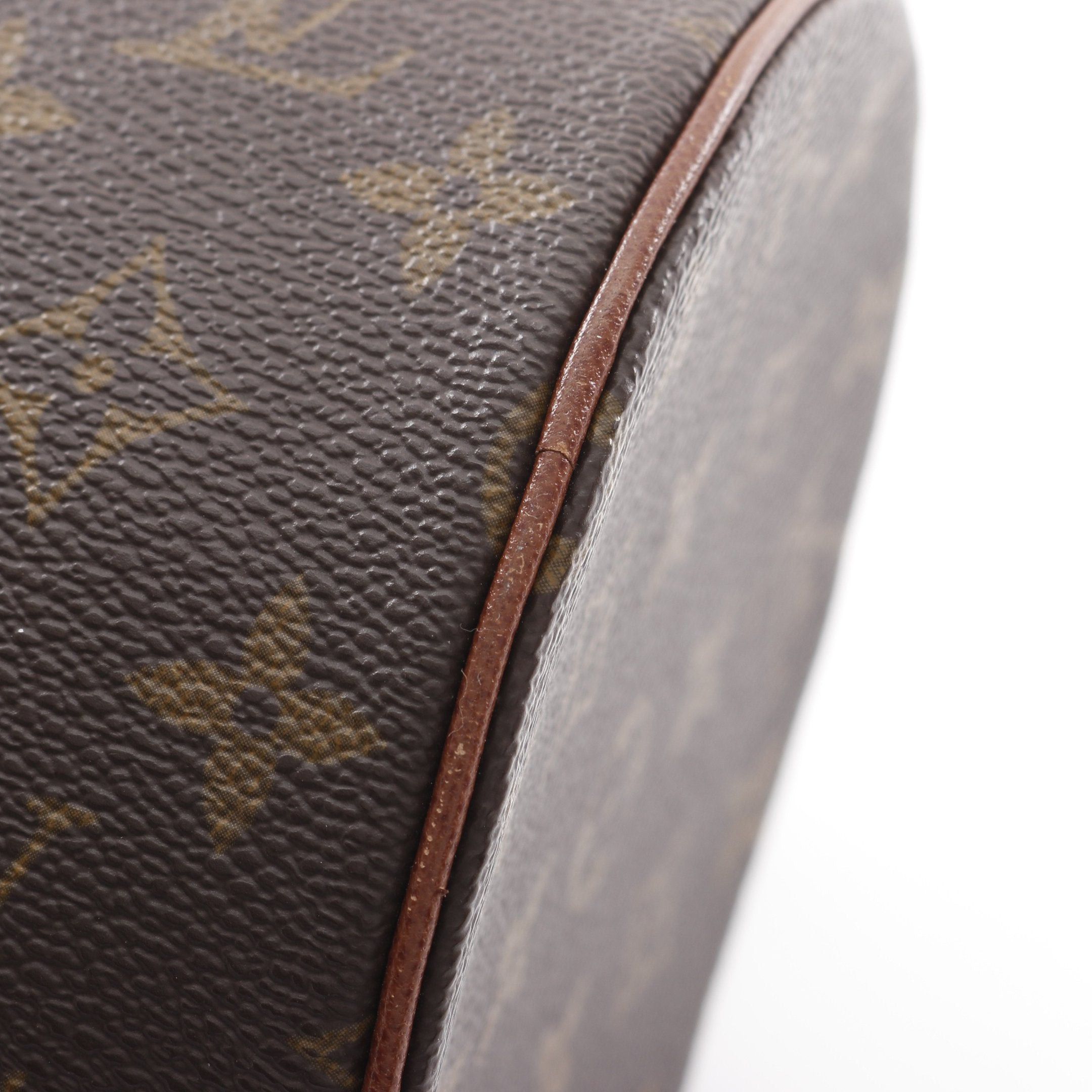 Louis Vuitton Louis Vuitton Papillon 30 Monogram Old Model Handbag Leather Brown Size ONE SIZE - 8 Thumbnail