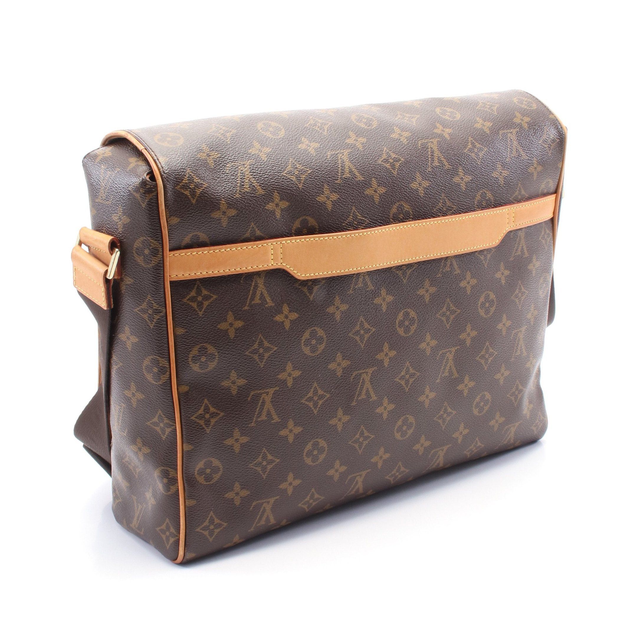 Louis Vuitton Louis Vuitton Aves Monogram Shoulder Bag Leather Brown Size ONE SIZE - 2 Thumbnail