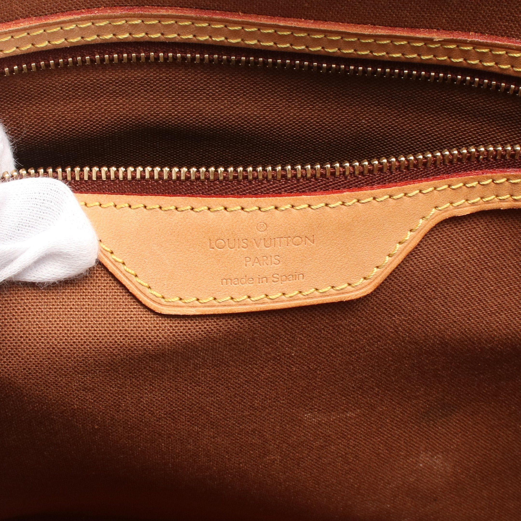 Louis Vuitton Louis Vuitton Aves Monogram Shoulder Bag Leather Brown Size ONE SIZE - 4 Thumbnail
