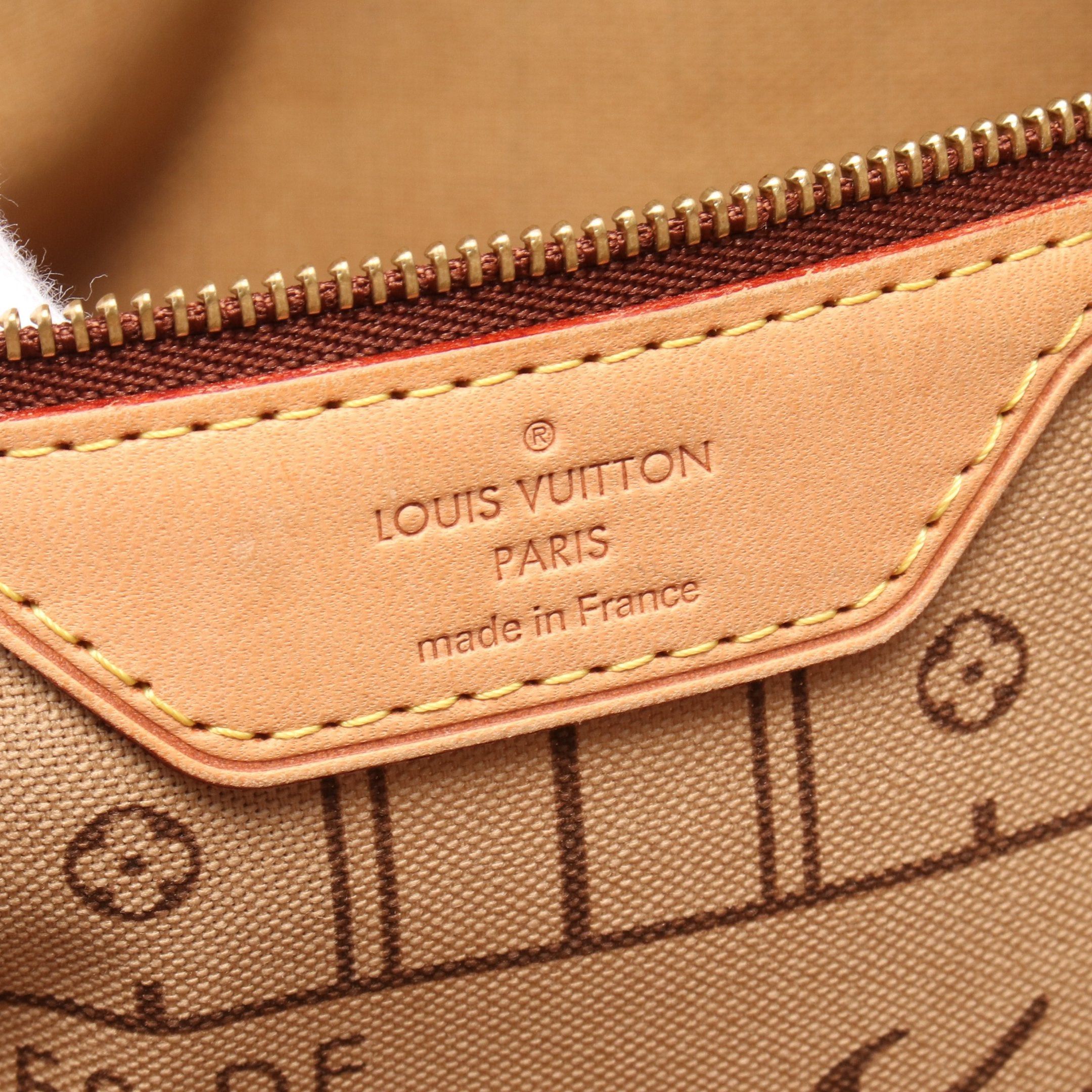 Louis Vuitton Louis Vuitton Neverfull Gm Monogram Shoulder Bag Tote Leather Brown Size ONE SIZE - 4 Thumbnail
