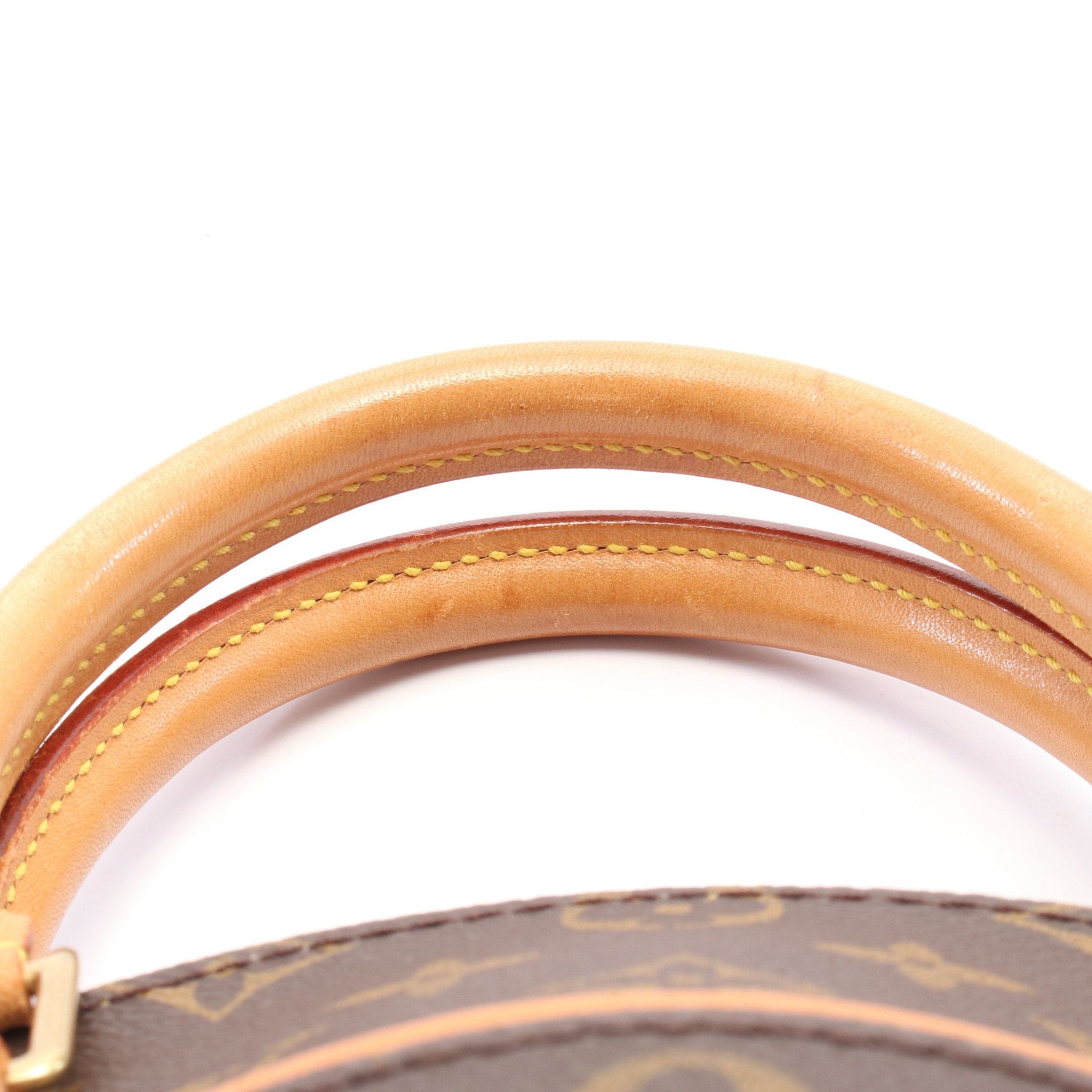 Louis Vuitton Louis Vuitton Ellipse Pm Monogram Handbag Leather Brown Size ONE SIZE - 6 Thumbnail