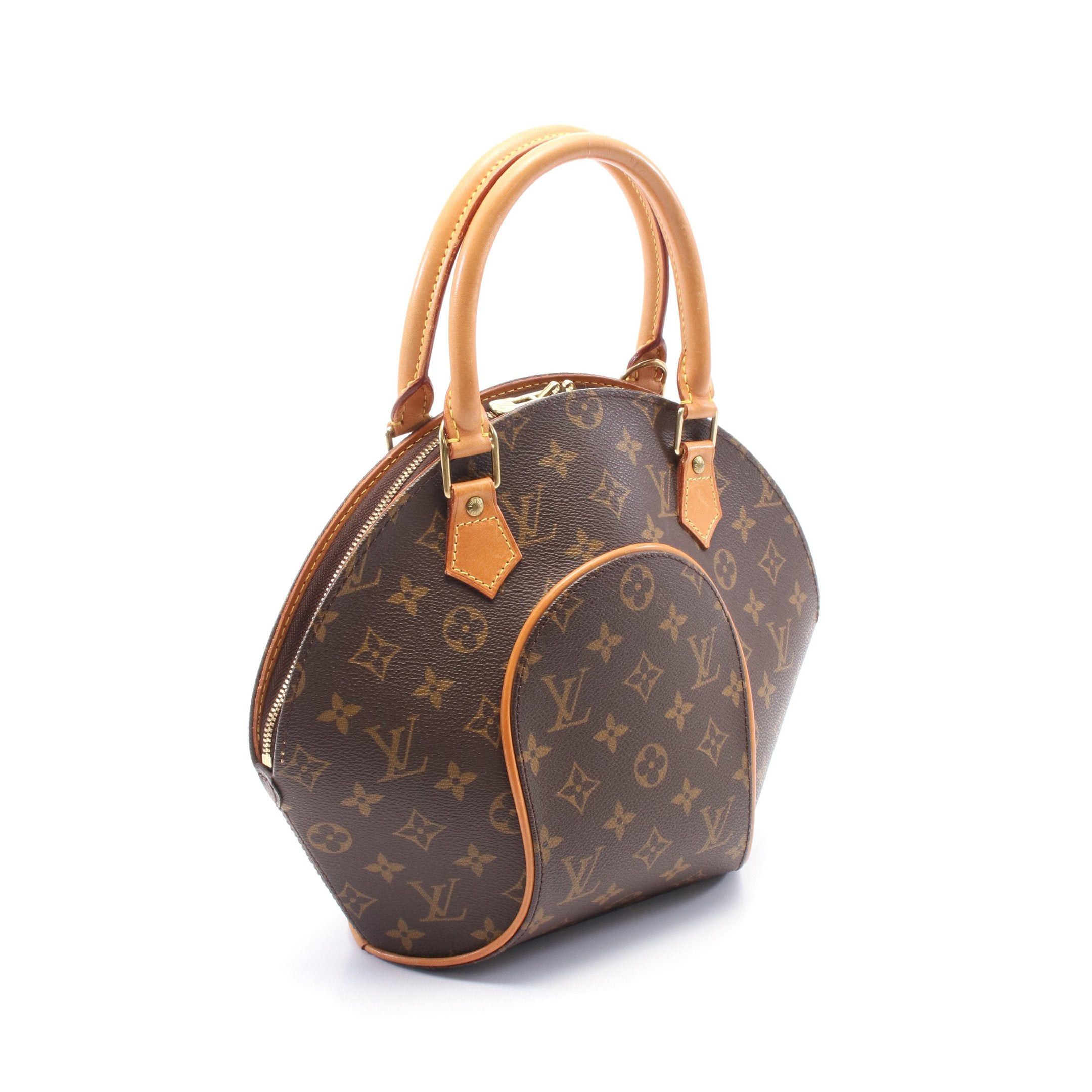 Louis Vuitton Louis Vuitton Ellipse Pm Monogram Handbag Leather Brown Size ONE SIZE - 2 Thumbnail