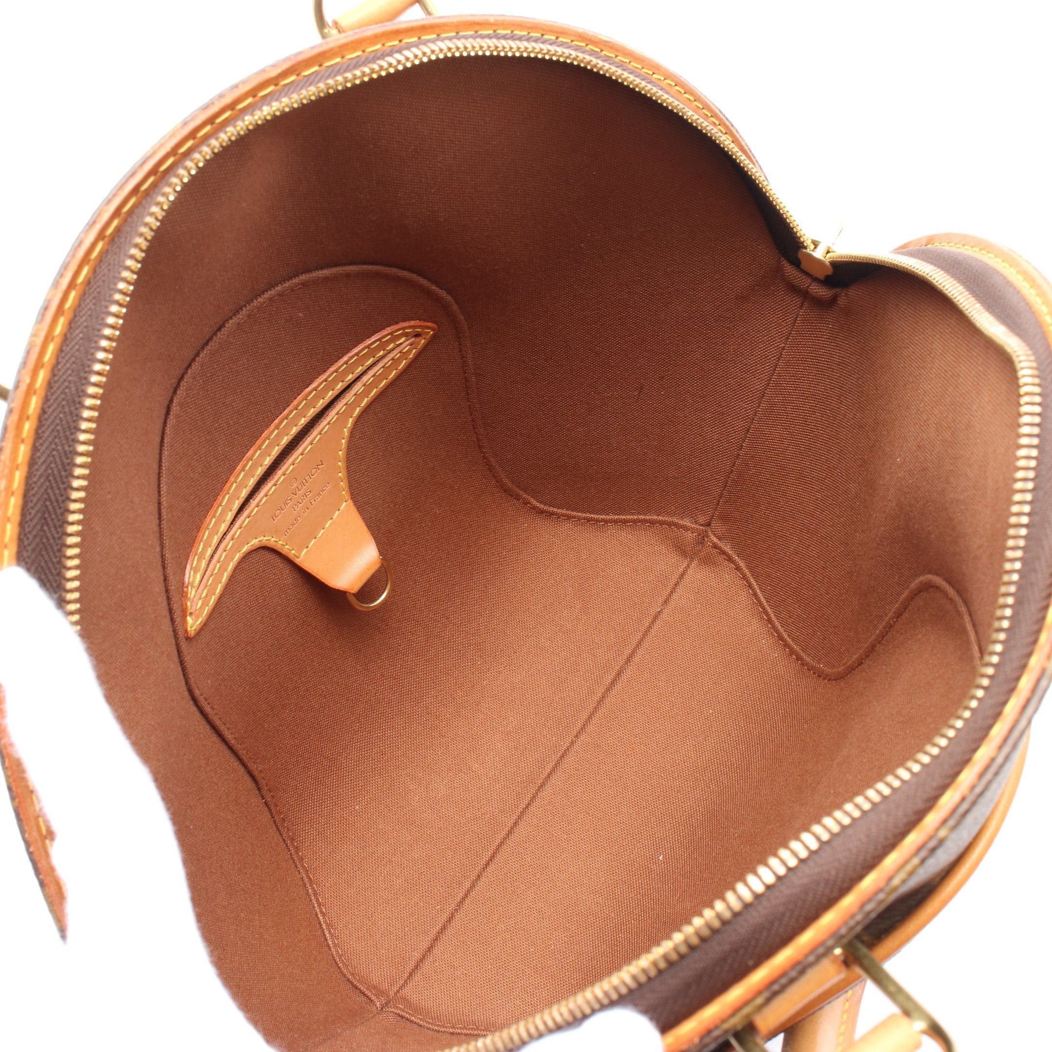 Louis Vuitton Louis Vuitton Ellipse Pm Monogram Handbag Leather Brown Size ONE SIZE - 3 Thumbnail