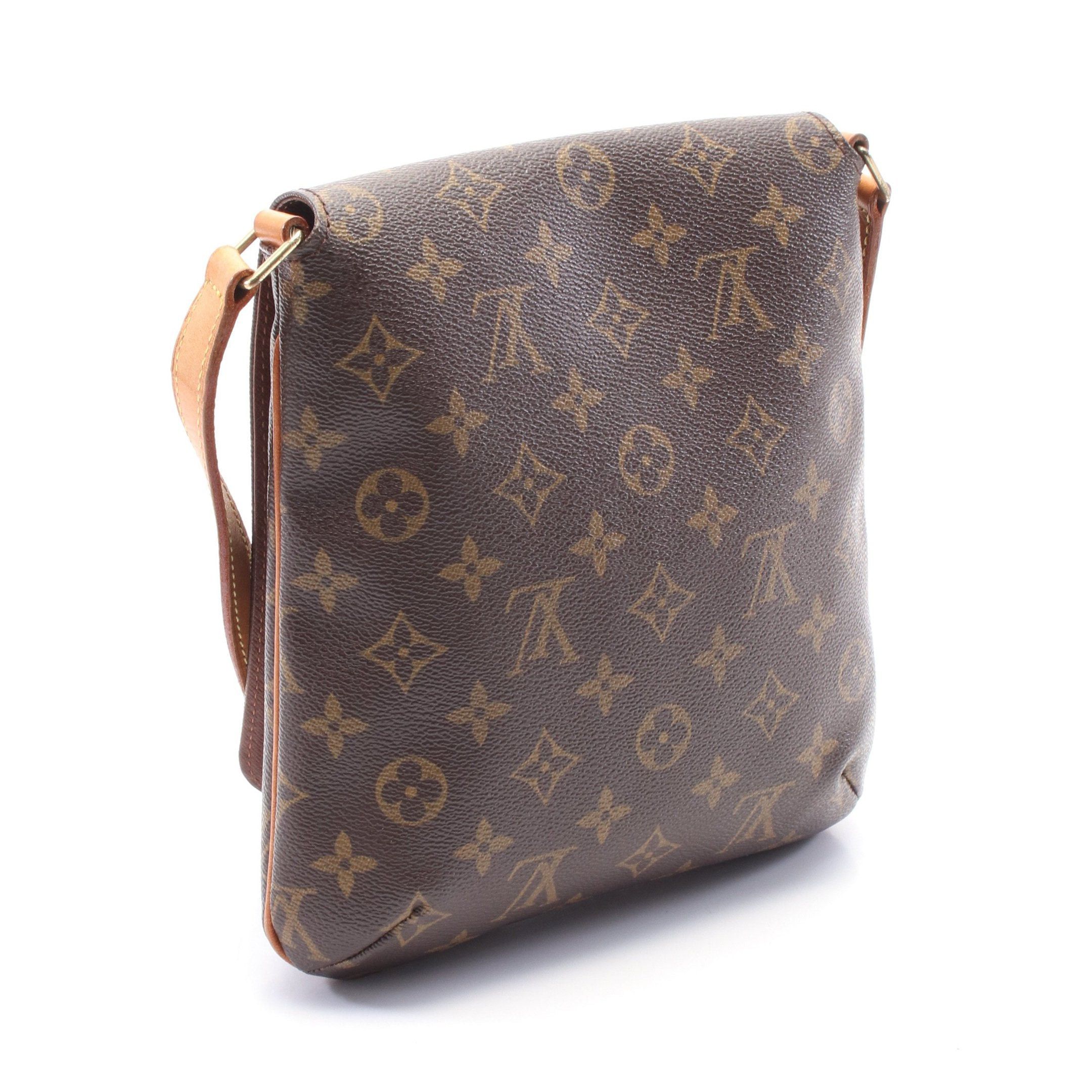 Louis Vuitton Louis Vuitton Musette Salsa Long Strap Monogram Shoulder Bag Leather Brown Size ONE SIZE - 2 Thumbnail