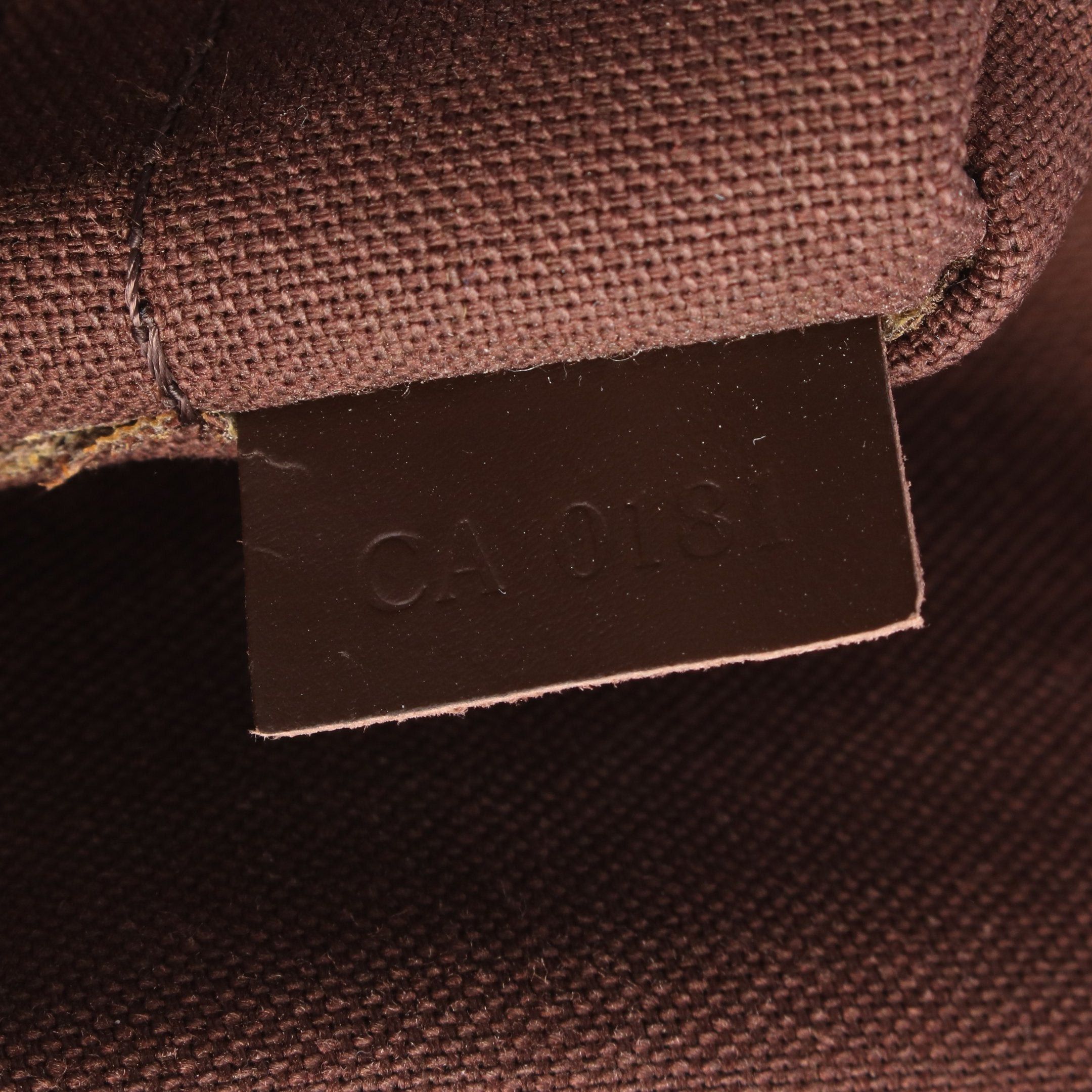 Louis Vuitton Louis Vuitton Brooklyn Mm Damier Ebene Shoulder Bag Leather Brown Size ONE SIZE - 5 Thumbnail