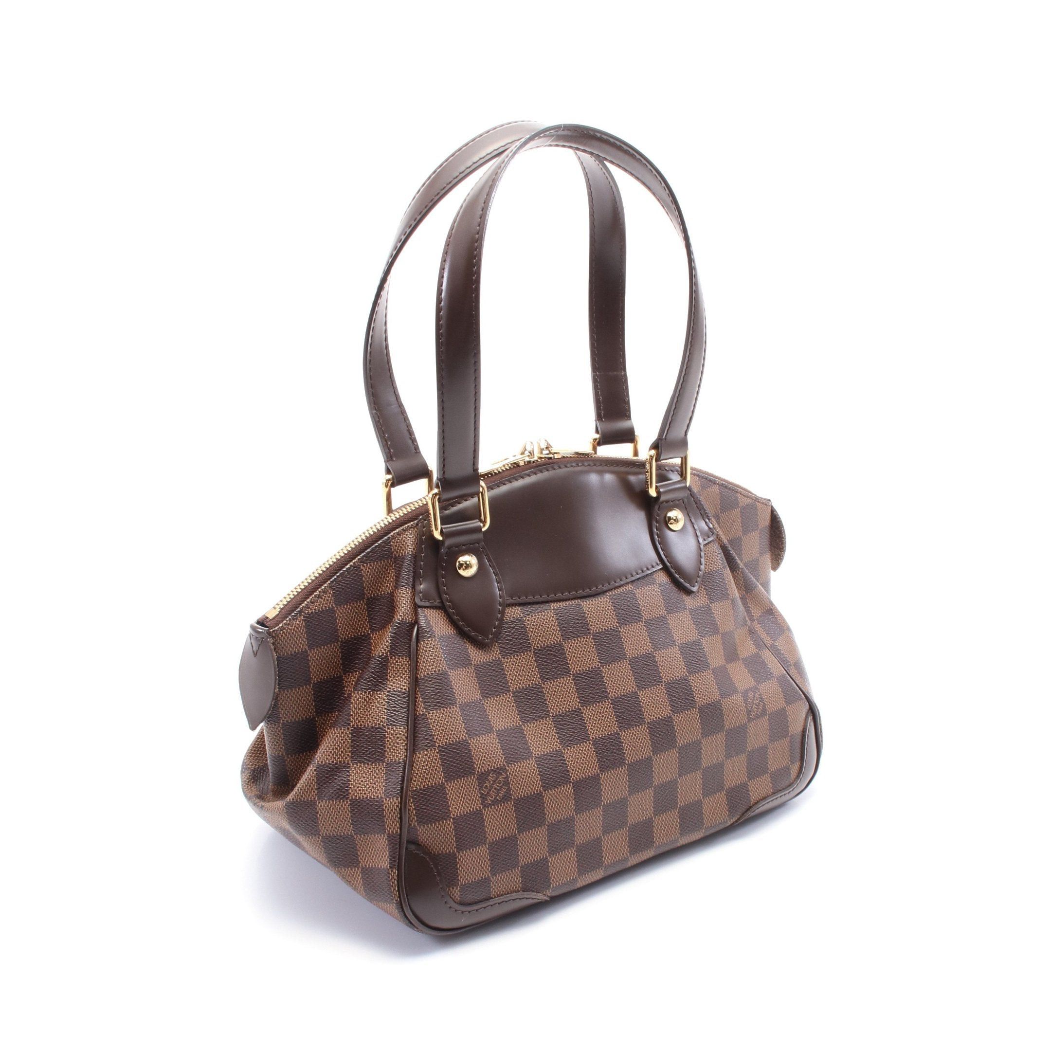 Louis Vuitton Louis Vuitton Verona Pm Damier Ebene Shoulder Bag Leather Brown Size ONE SIZE - 2 Thumbnail