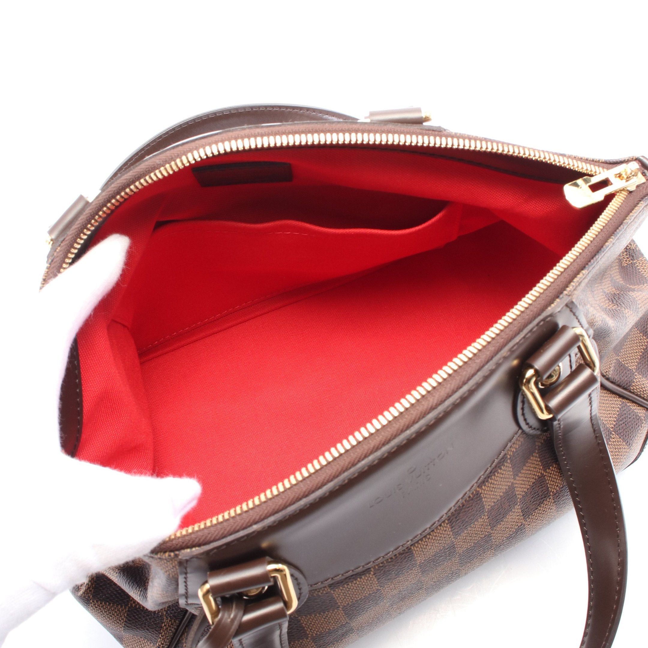 Louis Vuitton Louis Vuitton Verona Pm Damier Ebene Shoulder Bag Leather Brown Size ONE SIZE - 3 Thumbnail