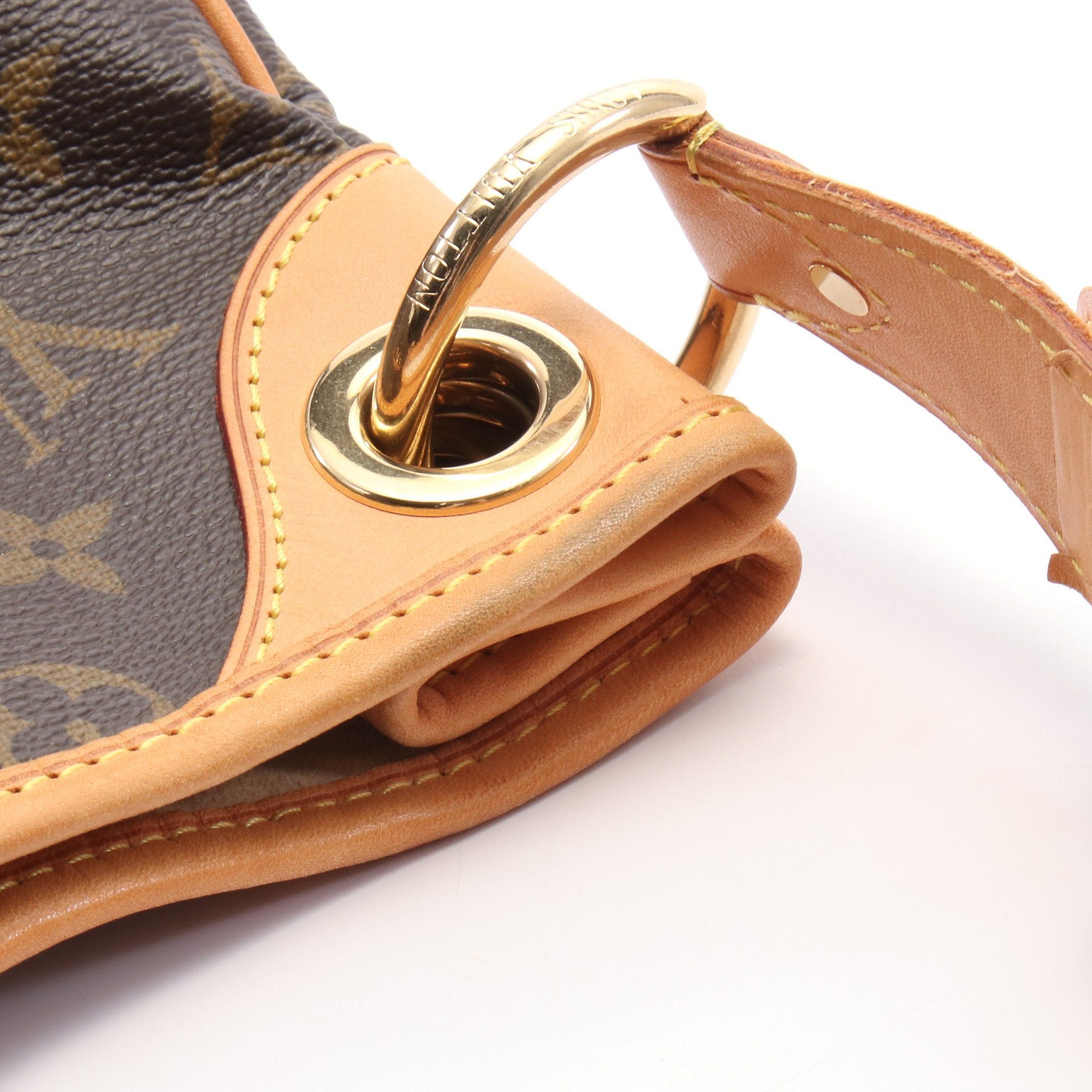 Louis Vuitton Louis Vuitton Galliera Pm Monogram One Shoulder Bag Leather Brown Size ONE SIZE - 8 Thumbnail
