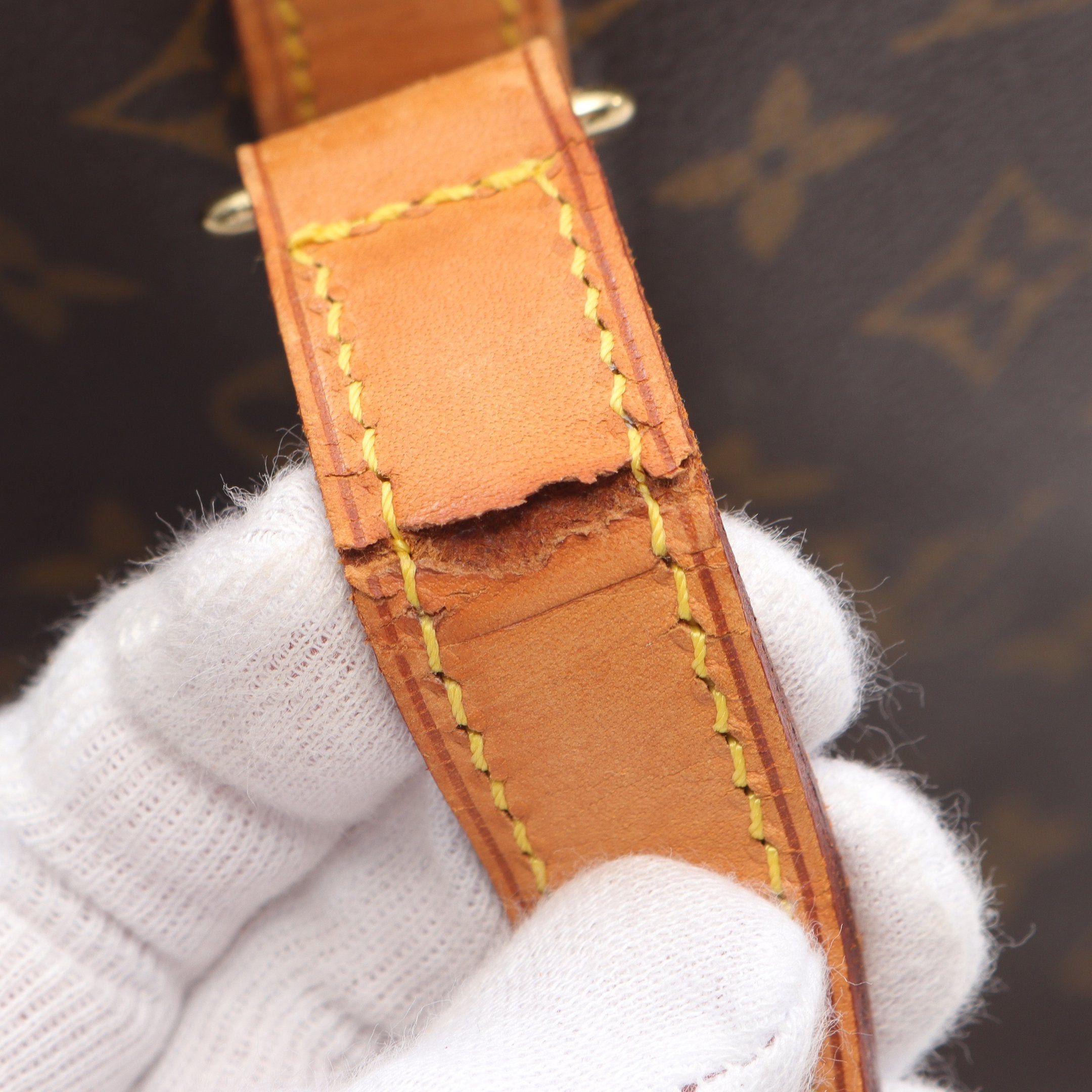 Louis Vuitton Louis Vuitton Sac Shopping Monogram Shoulder Bag Tote Leather Brown Size ONE SIZE - 6 Thumbnail