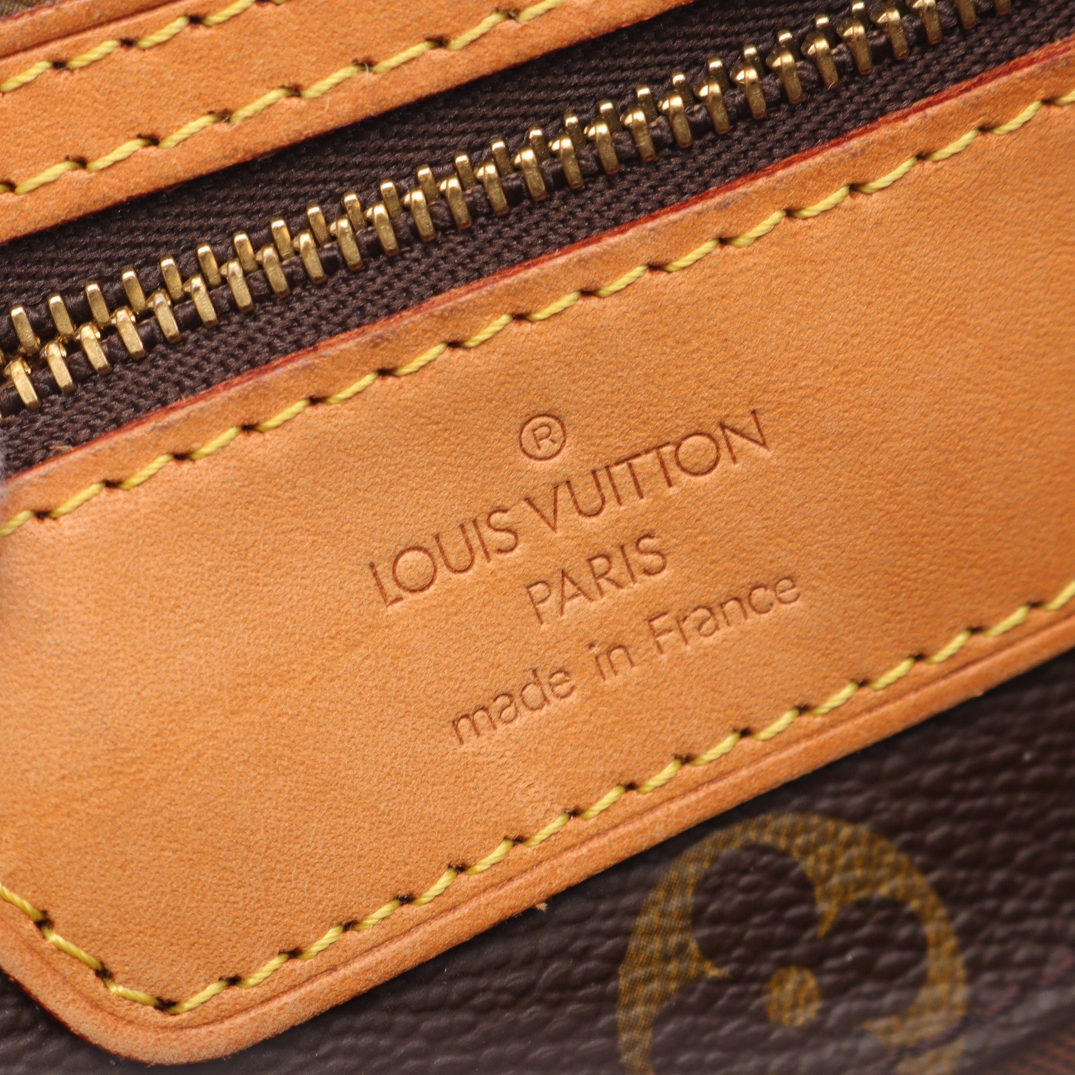 Louis Vuitton Louis Vuitton Sac Shopping Monogram Shoulder Bag Tote Leather Brown Size ONE SIZE - 4 Thumbnail