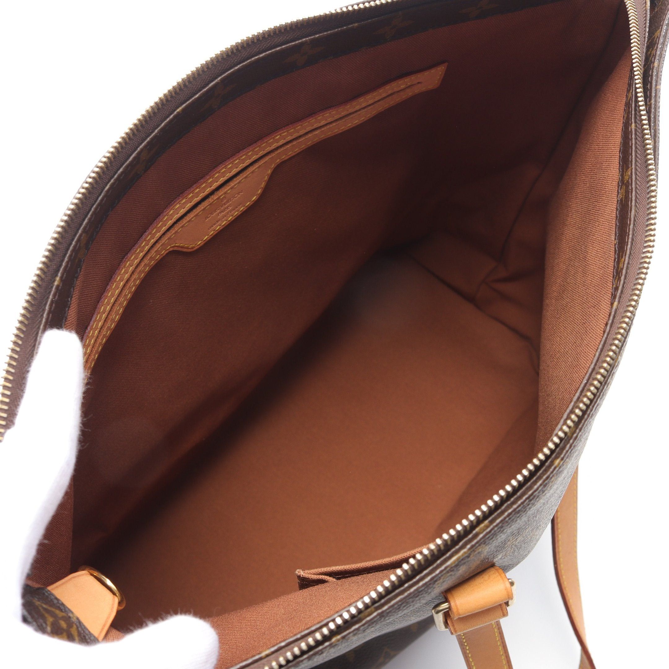 Louis Vuitton Louis Vuitton Kabamezo Monogram Shoulder Bag Tote Leather Brown Size ONE SIZE - 3 Thumbnail