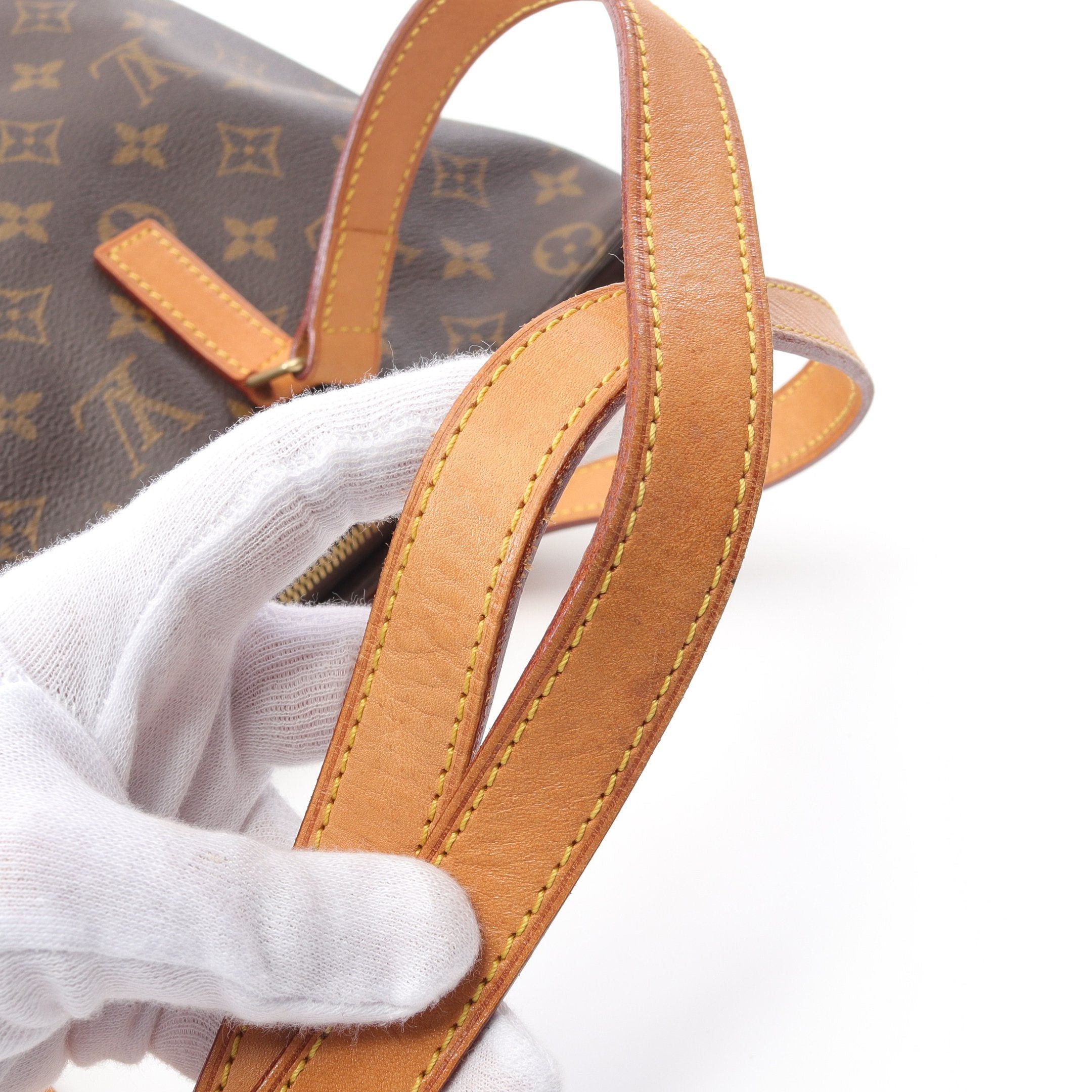 Louis Vuitton Louis Vuitton Kabamezo Monogram Shoulder Bag Tote Leather Brown Size ONE SIZE - 9 Thumbnail
