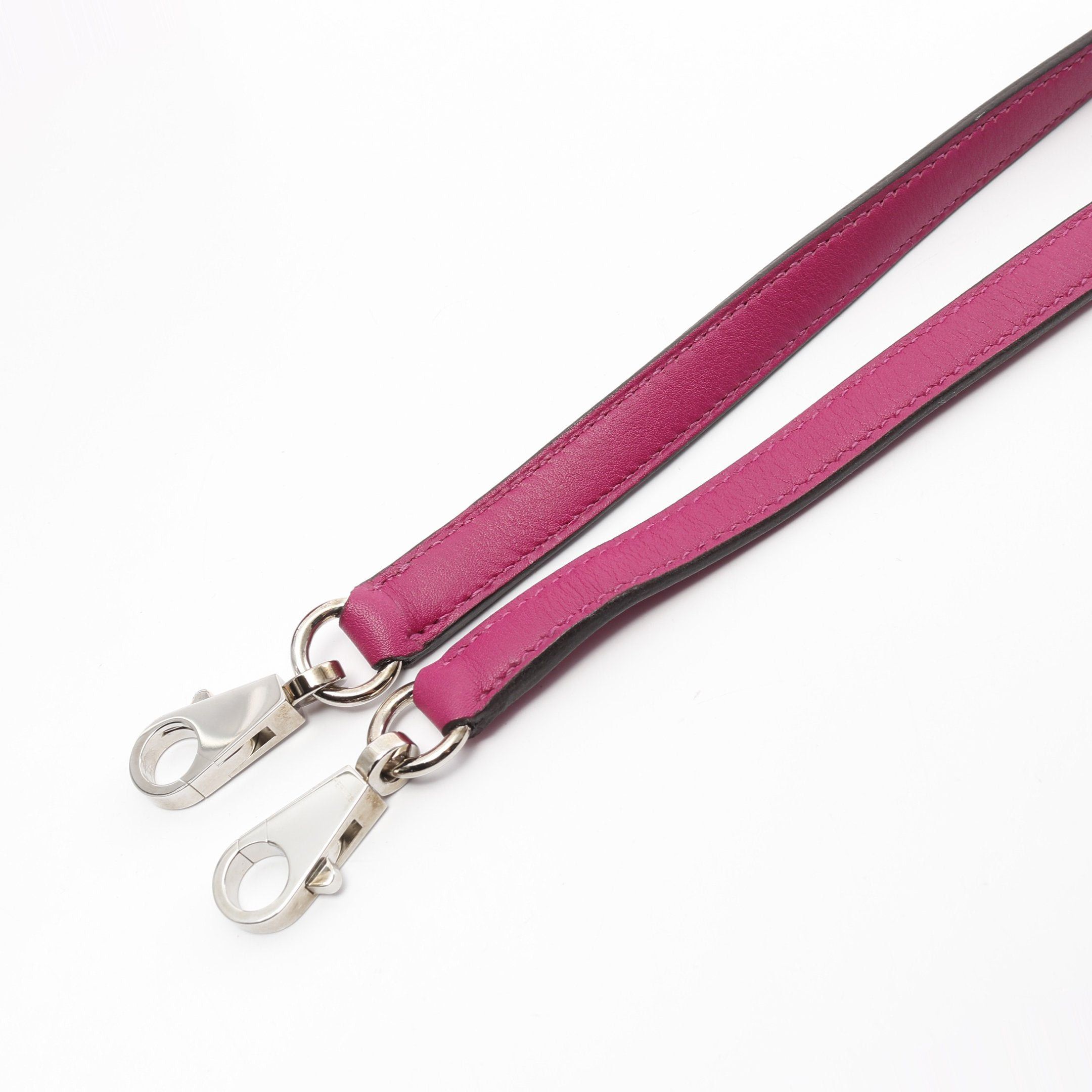 Hermes Hermes Bolide 27 Rose Purple Handbag Veau Swift Pink Silver Hardware C Engraved Size ONE SIZE - 8 Thumbnail