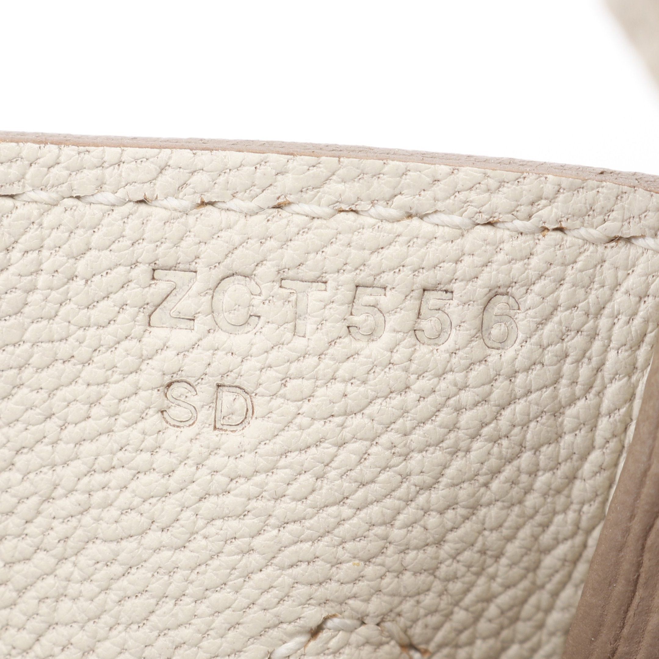 Hermes Hermes Birkin 30 Kure Handbag Togo Ivory Gold Hardware Z Stamp Size ONE SIZE - 5 Thumbnail